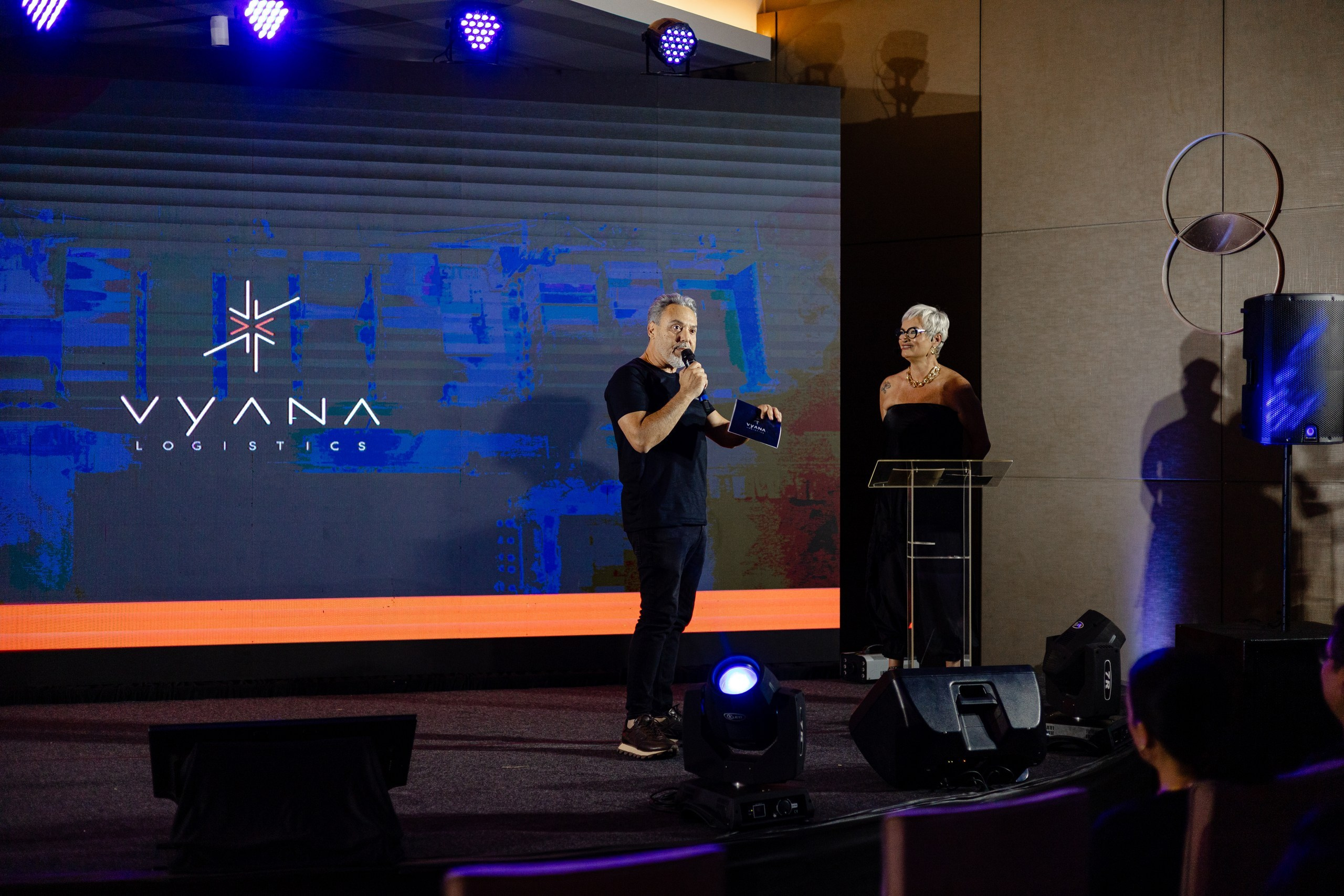 Evento corporativo Triveni Day com César Cielo em Itajaí