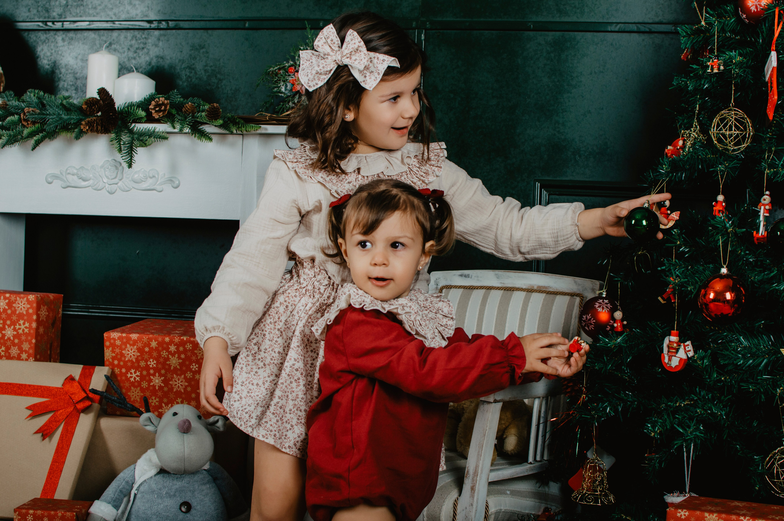 Mikaela, Julieta y Valeria. Fotografía Antonio Luis Bascón