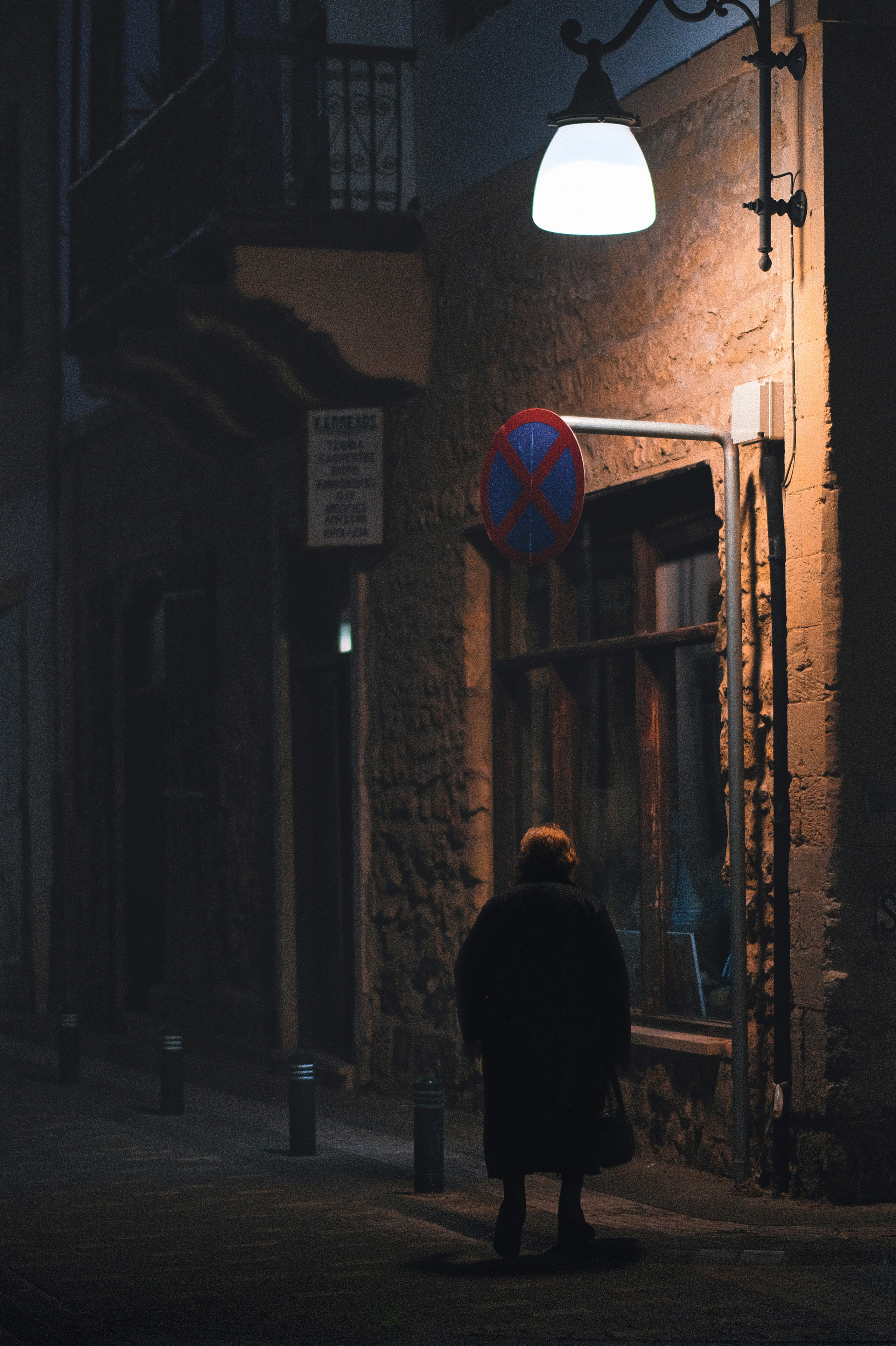 Alone | Cyprus Street Photography | Larnaca City | Cyprus | Camera: FUJIFILM X-Pro3 56mm F1.2 | Yuko Photography