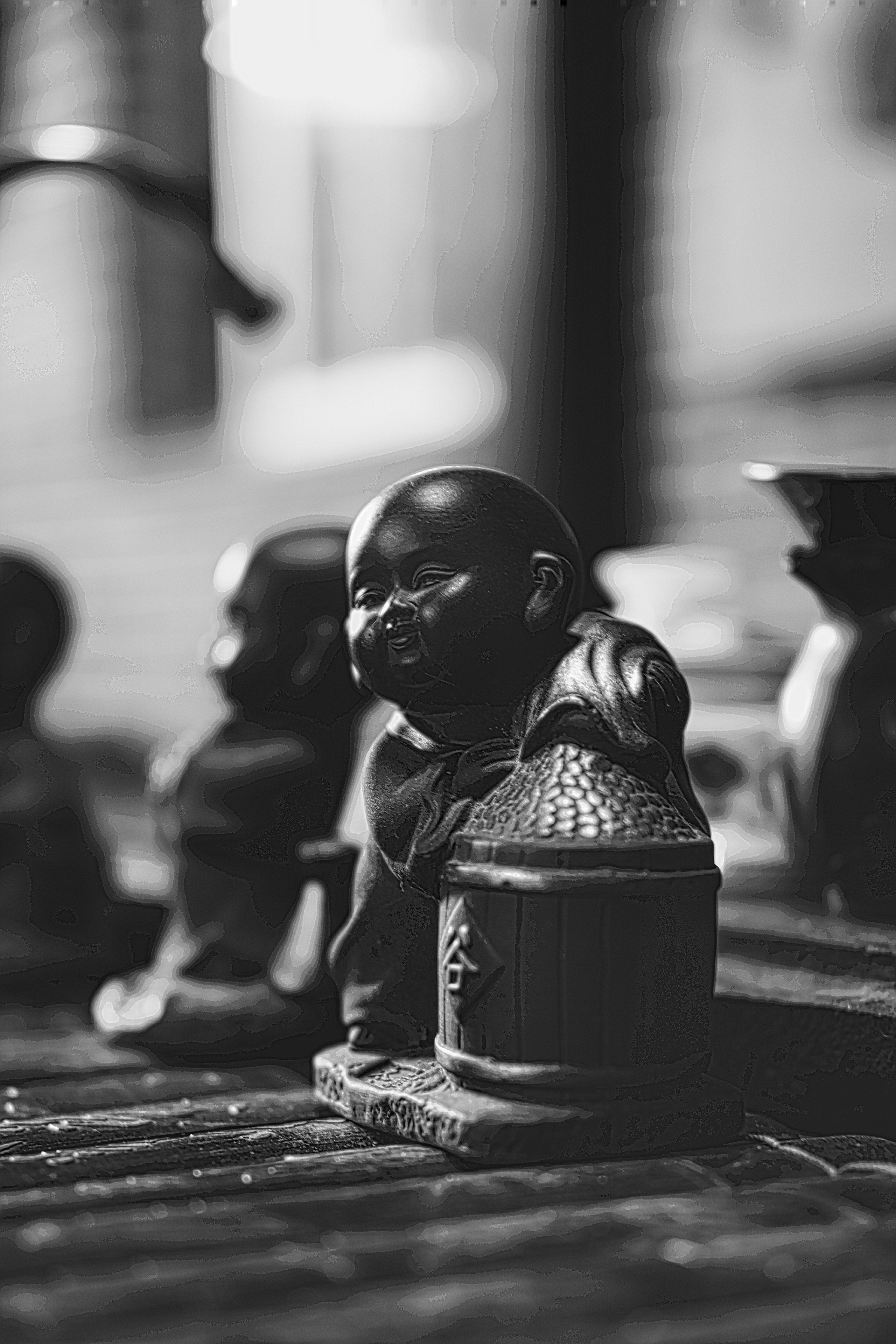 Qingyuan City | Black and White Photography | China