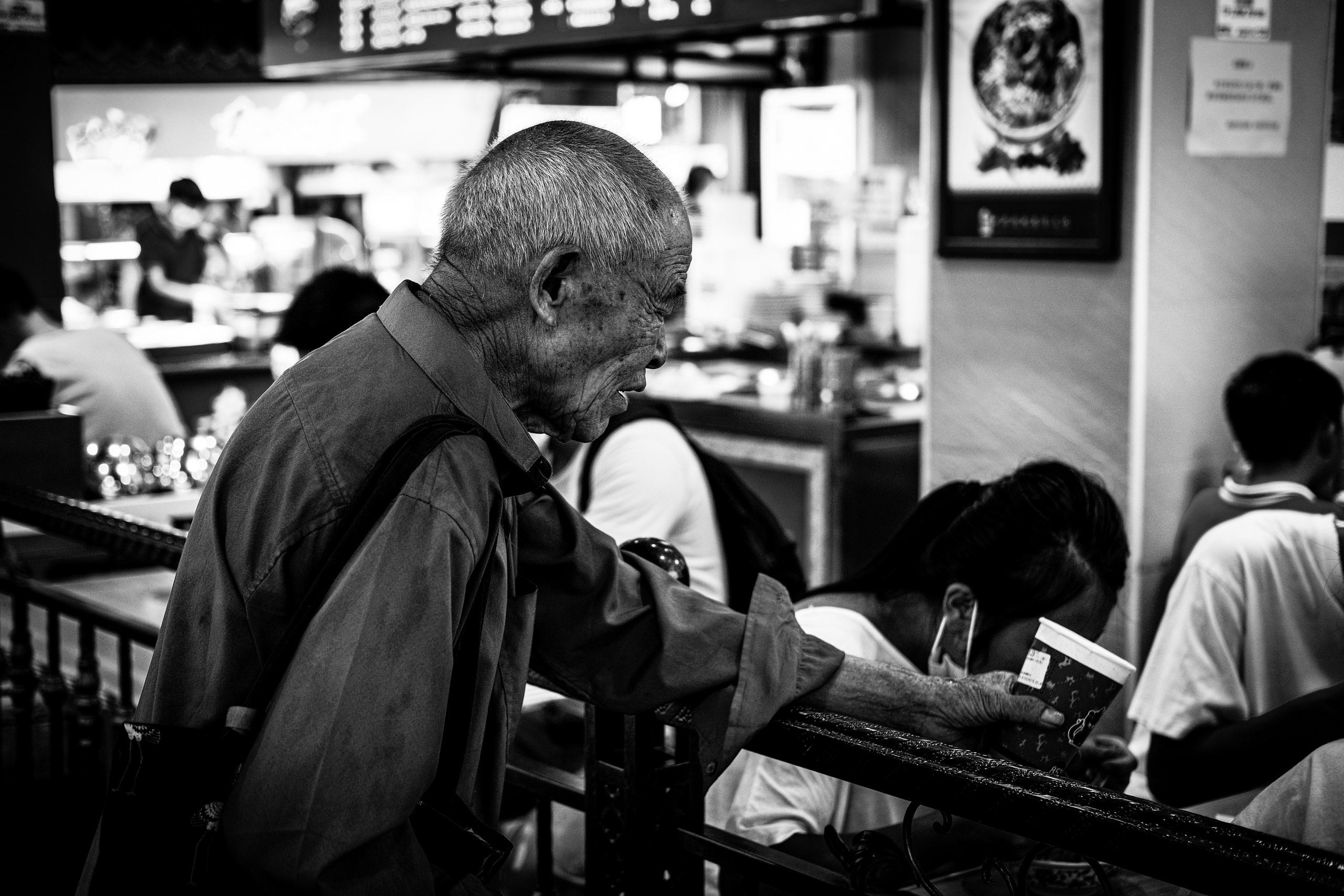 Blind homeless man | China | Shenzhen | 深圳 | Yuko Photography