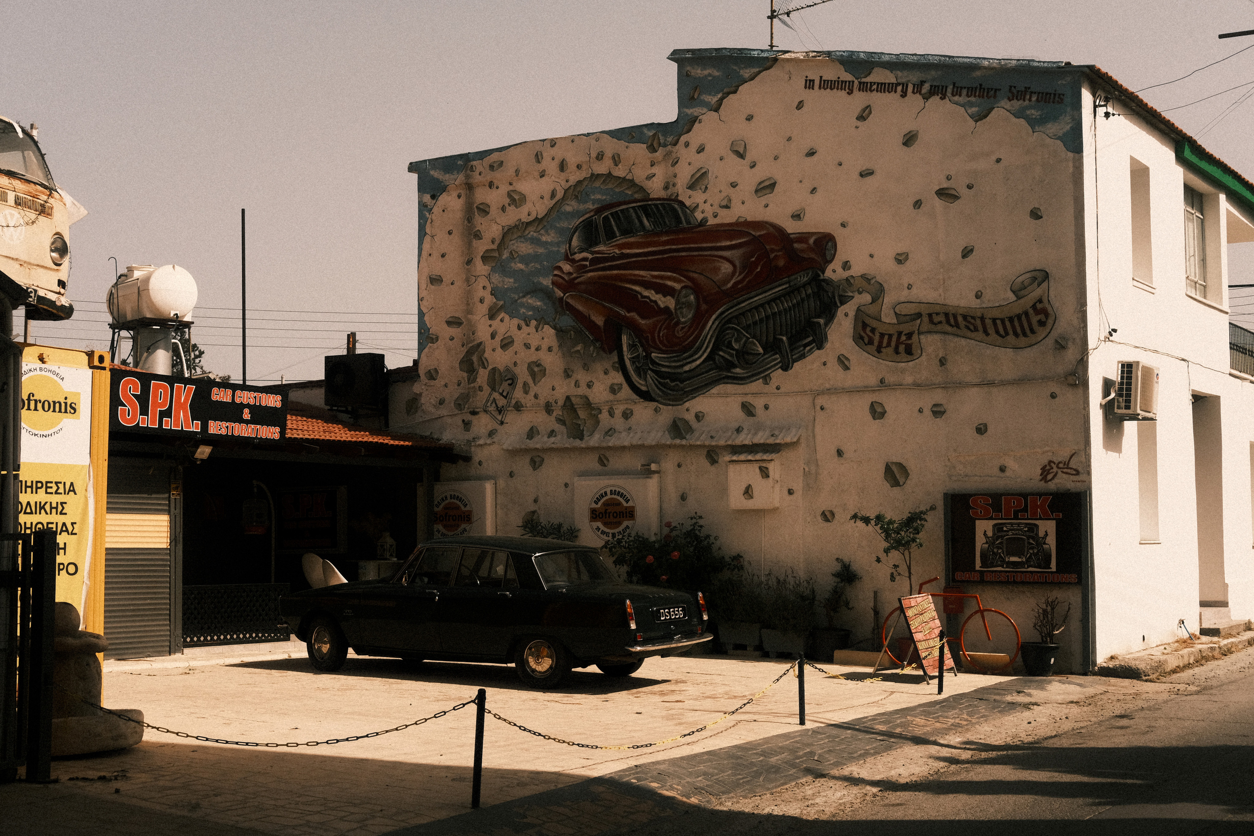 Candid street photography | Retro Car Hover | Larnaca | Street Photography | Cyprus
