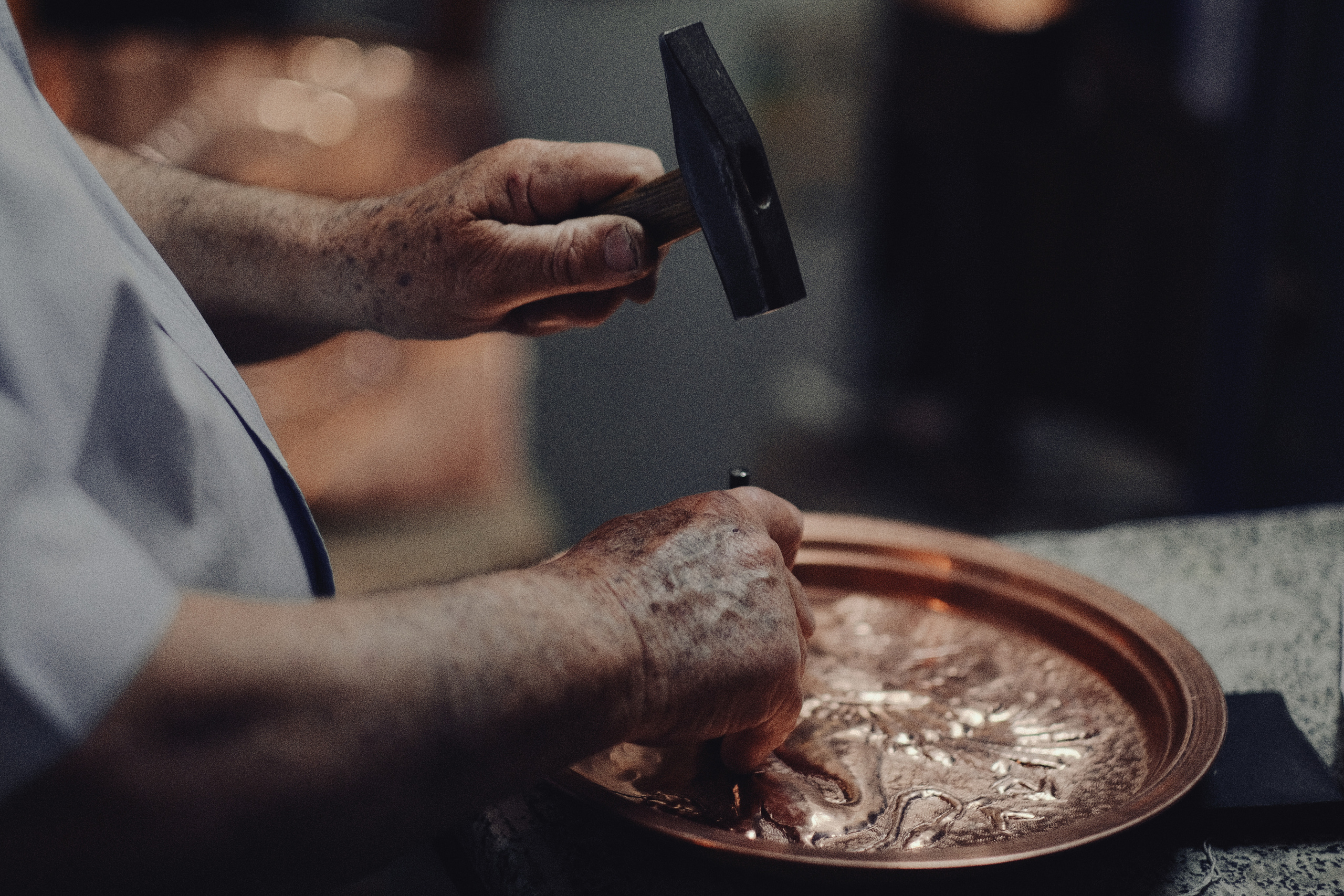 Making icons | Master's hands | Candid street photography in Larnaca | Street Photography | Cyprus