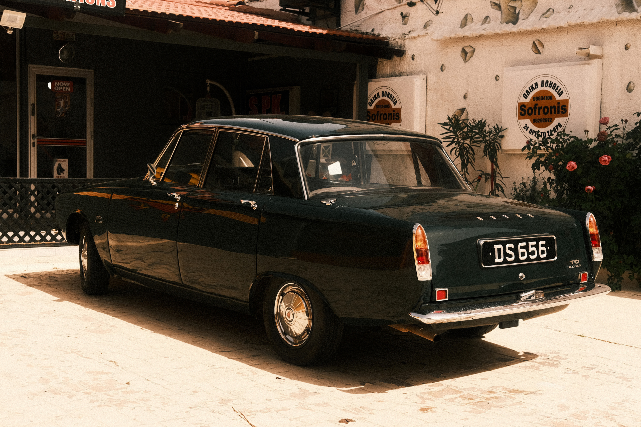 Retro Car Hover | Larnaca | Street Photography | Cyprus