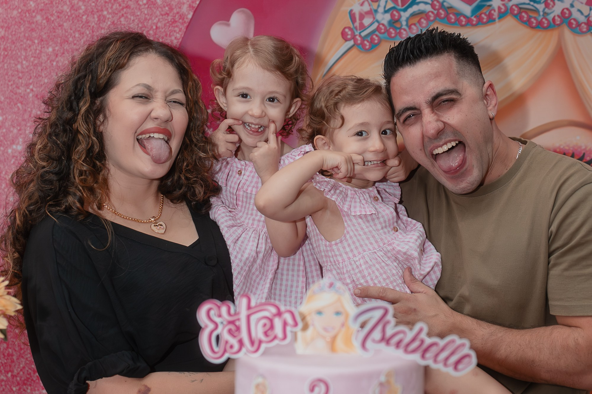 Aniversário Ester e Isabelle — 3 anos. Mareh Audiovisual