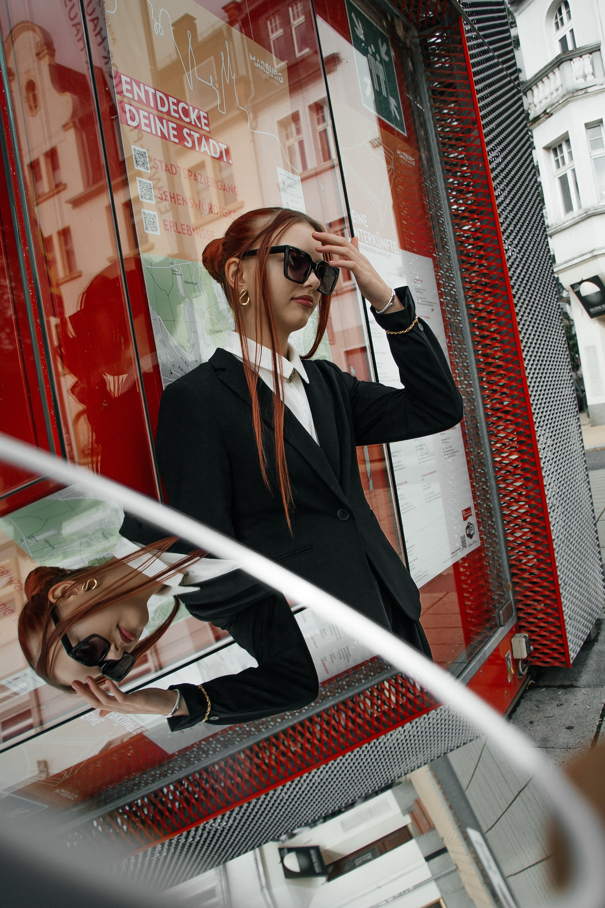 Red girl. PHOTOgrapher Germany MARBURG
