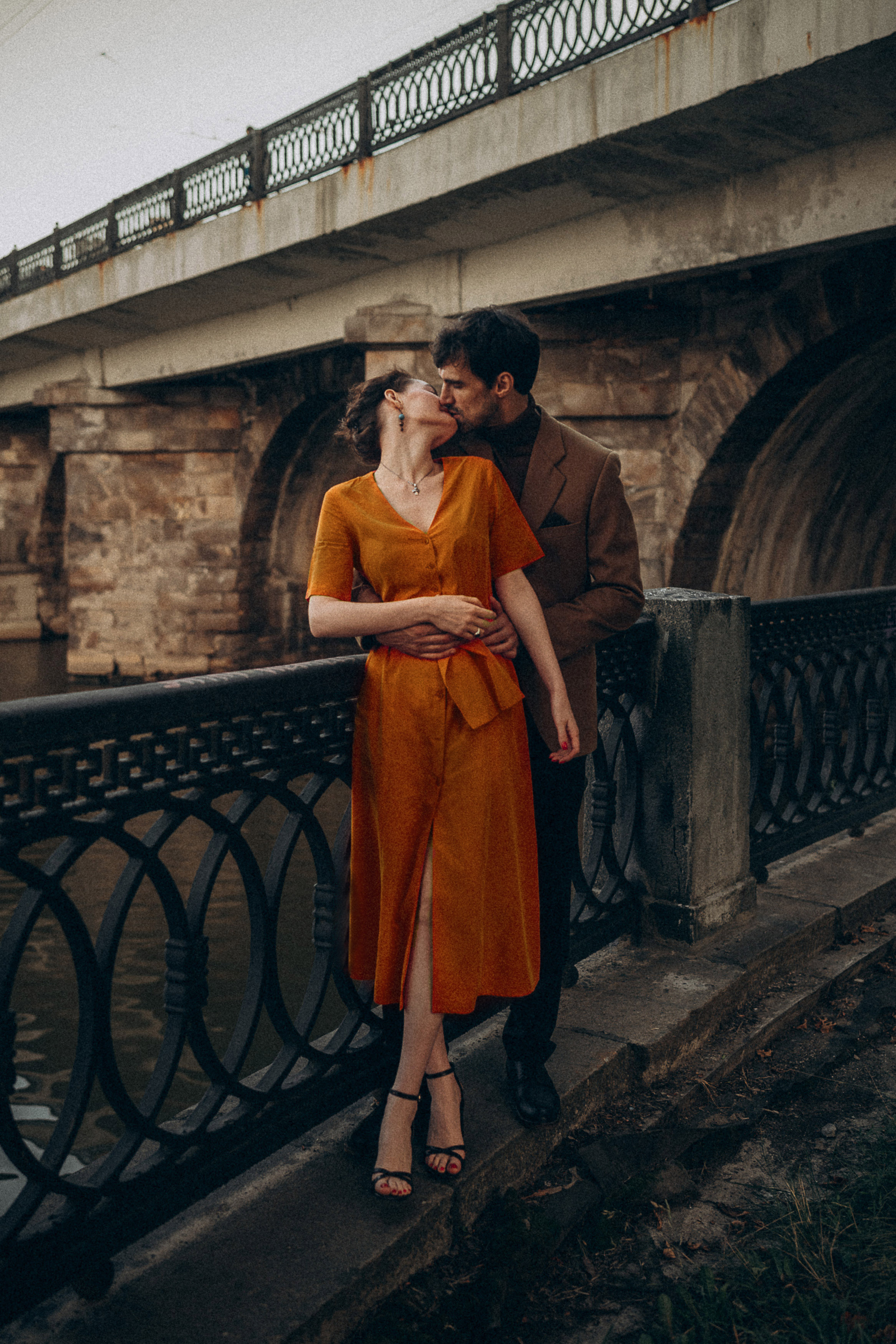 Romantic street walk in the city. Wedding & Family photographer in County Donegal and Dublin, Ireland