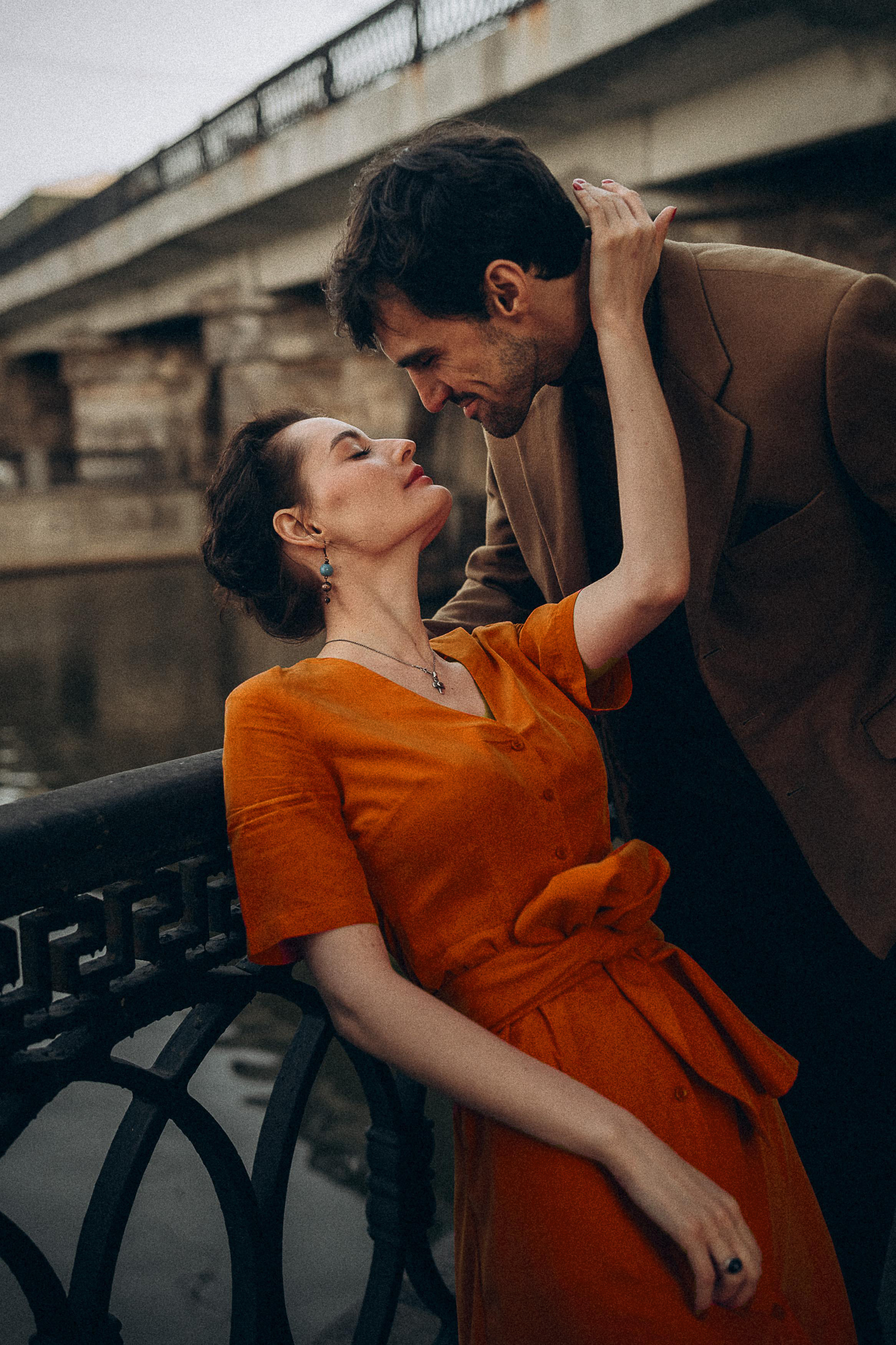 Romantic street walk in the city. Wedding & Family photographer in County Donegal and Dublin, Ireland