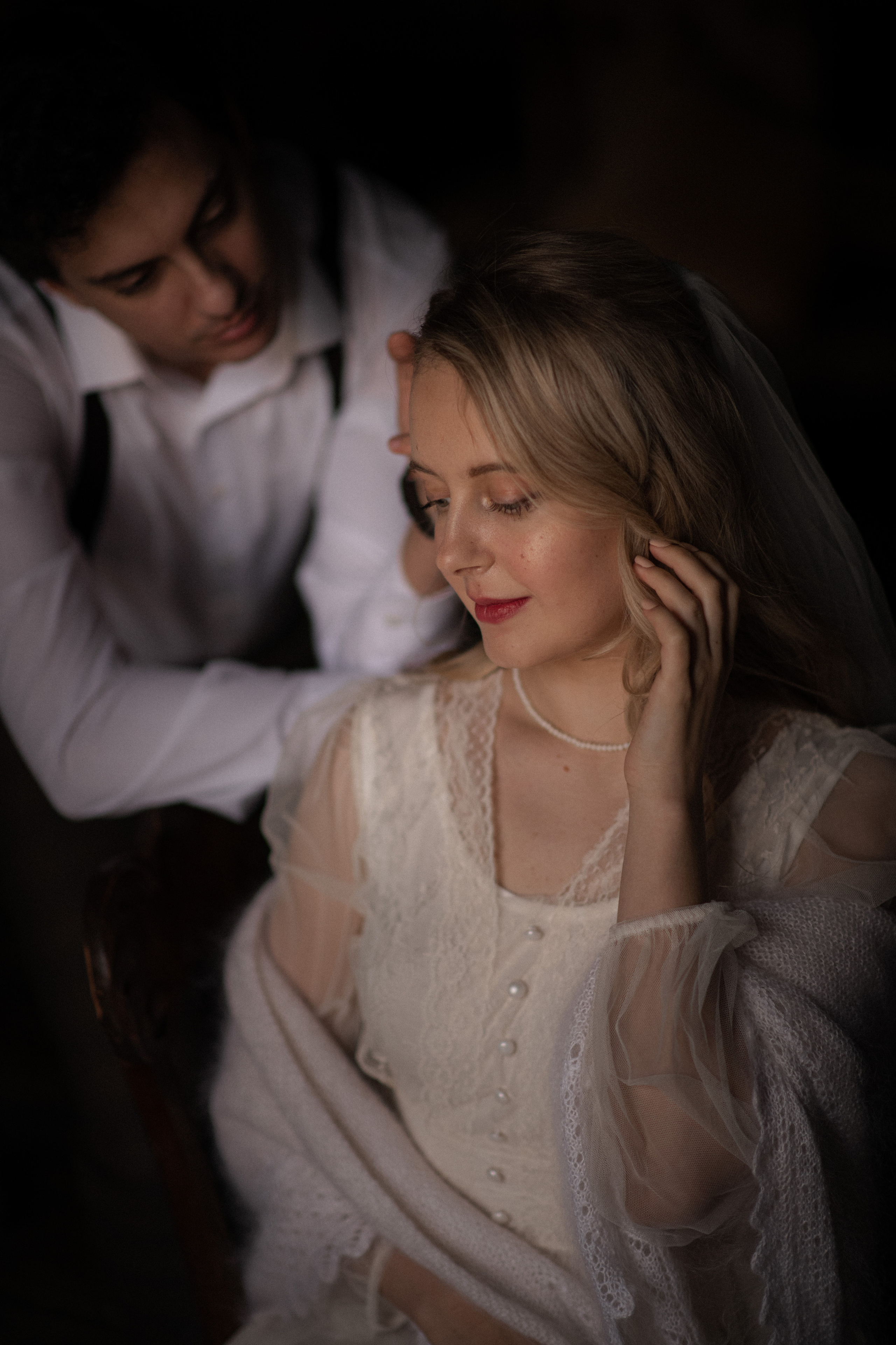 Romantic micro-wedding photoshoot. Wedding & Family photographer in County Donegal and Dublin, Ireland
