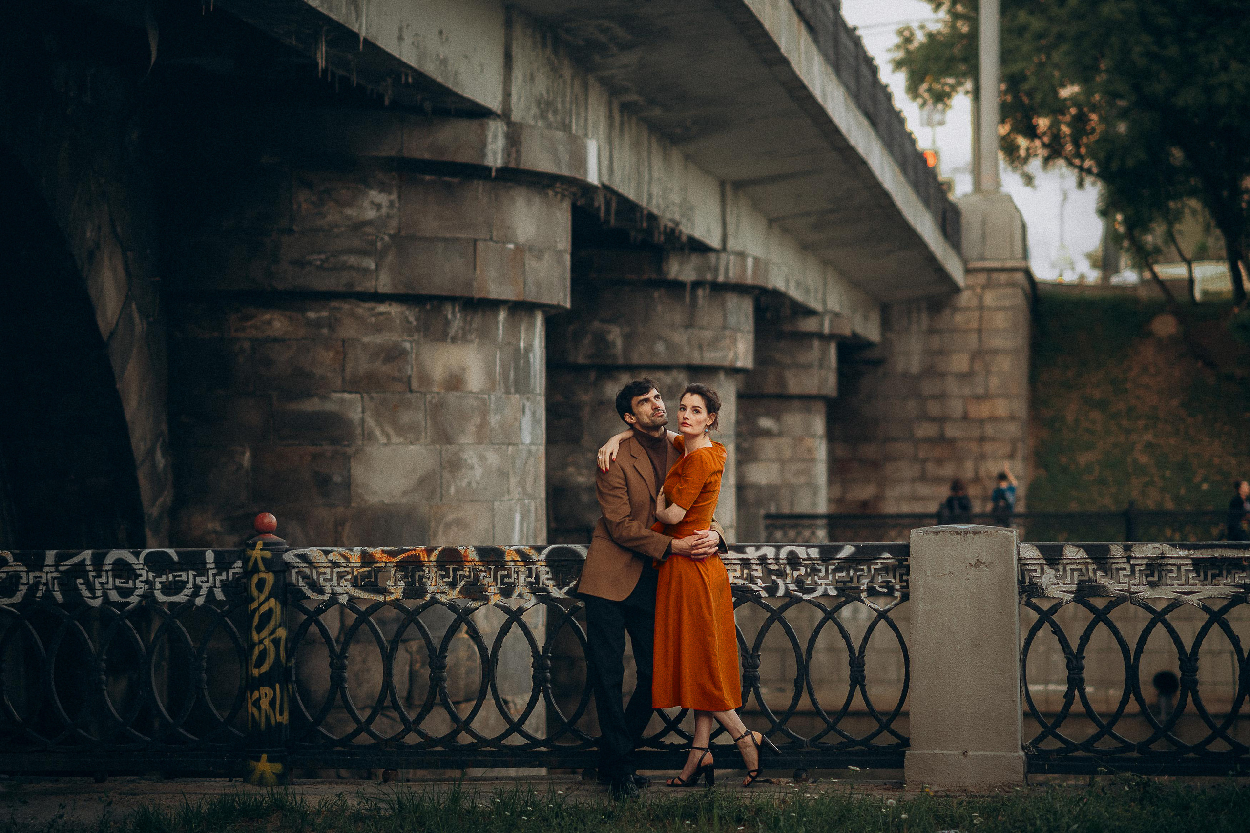 Romantic street walk in the city. Wedding & Family photographer in County Donegal and Dublin, Ireland