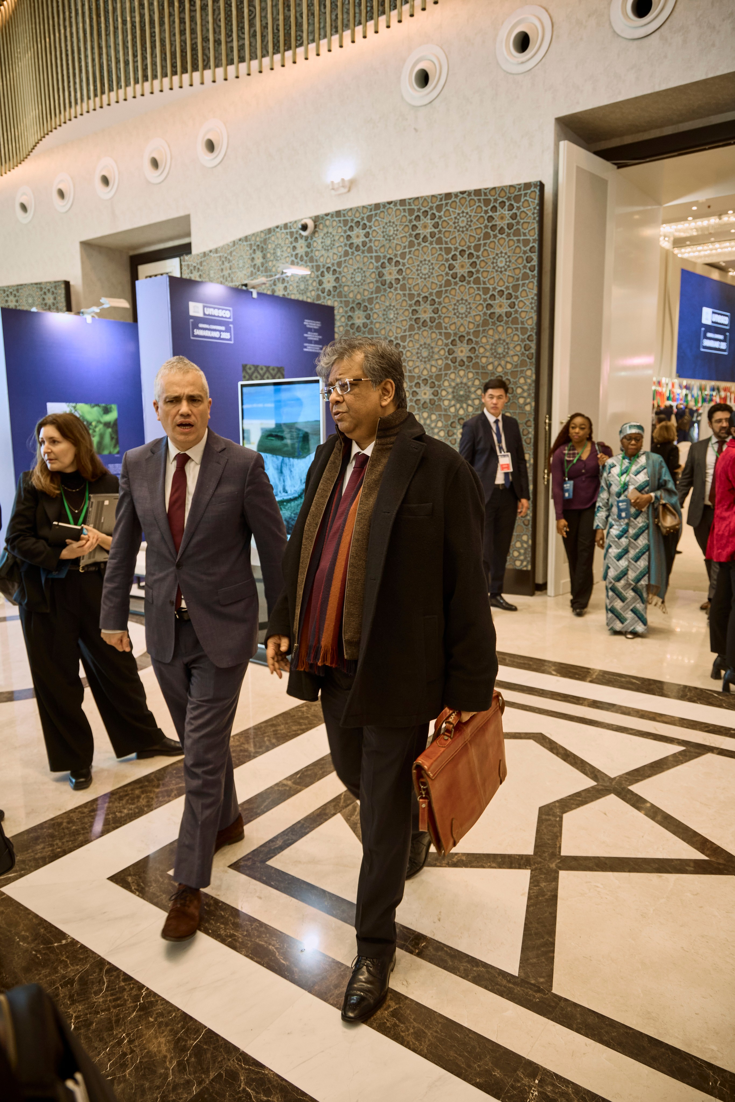 General conference UNESCO 2025 Uzbekistan. Photographer in Uzbekistan and Samarkand Djasur Marupov