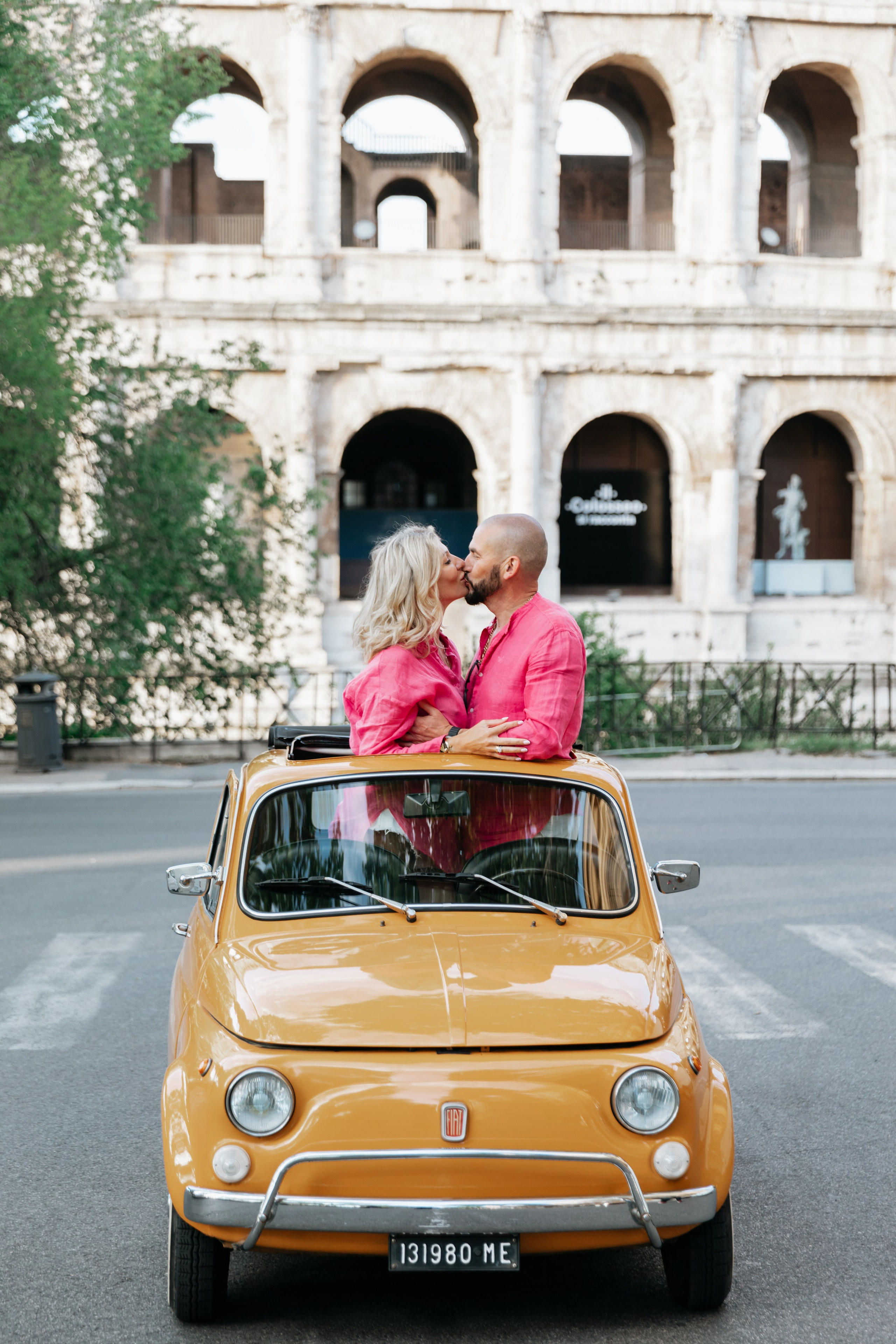 Aija & Sergej. Vacation photoshoot in Rome. Photographer in Rome