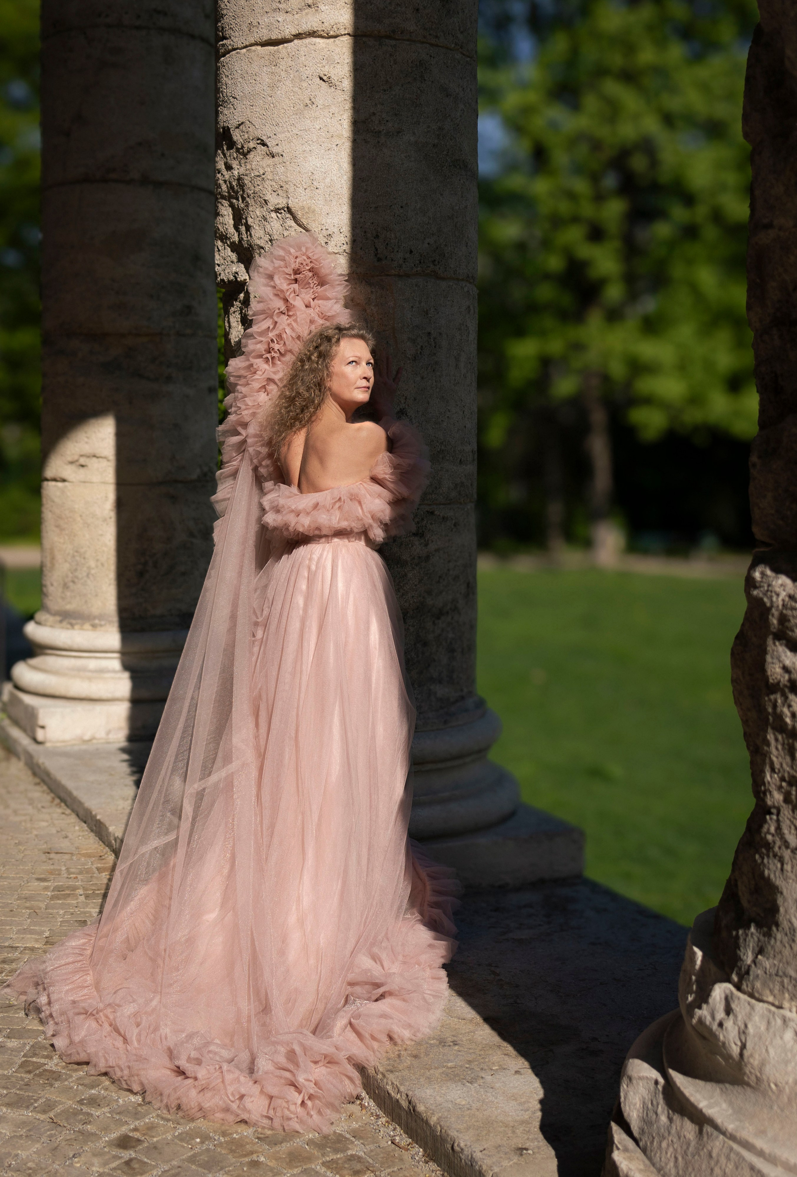 Long dresses shooting. Photographer in Munich