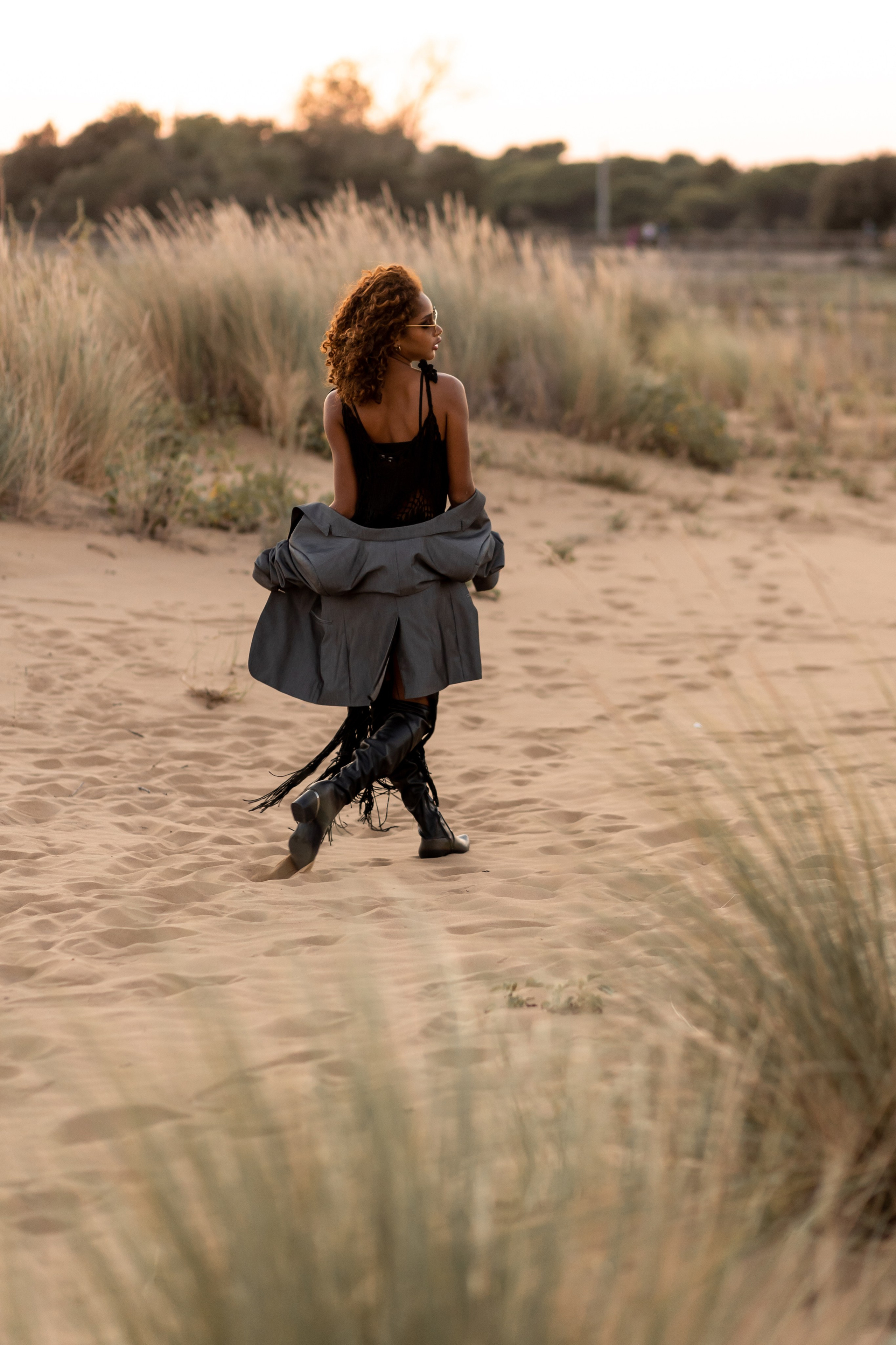 Portrait of Laymita for magazine “GOJI”