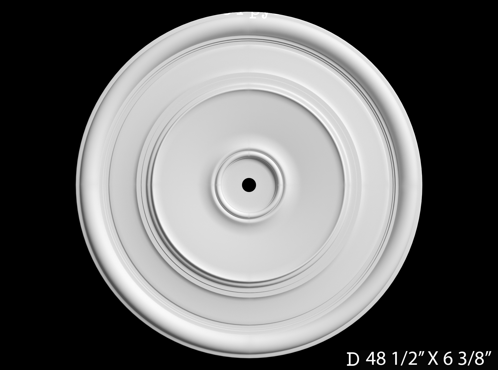 Medallions. Plaster molding