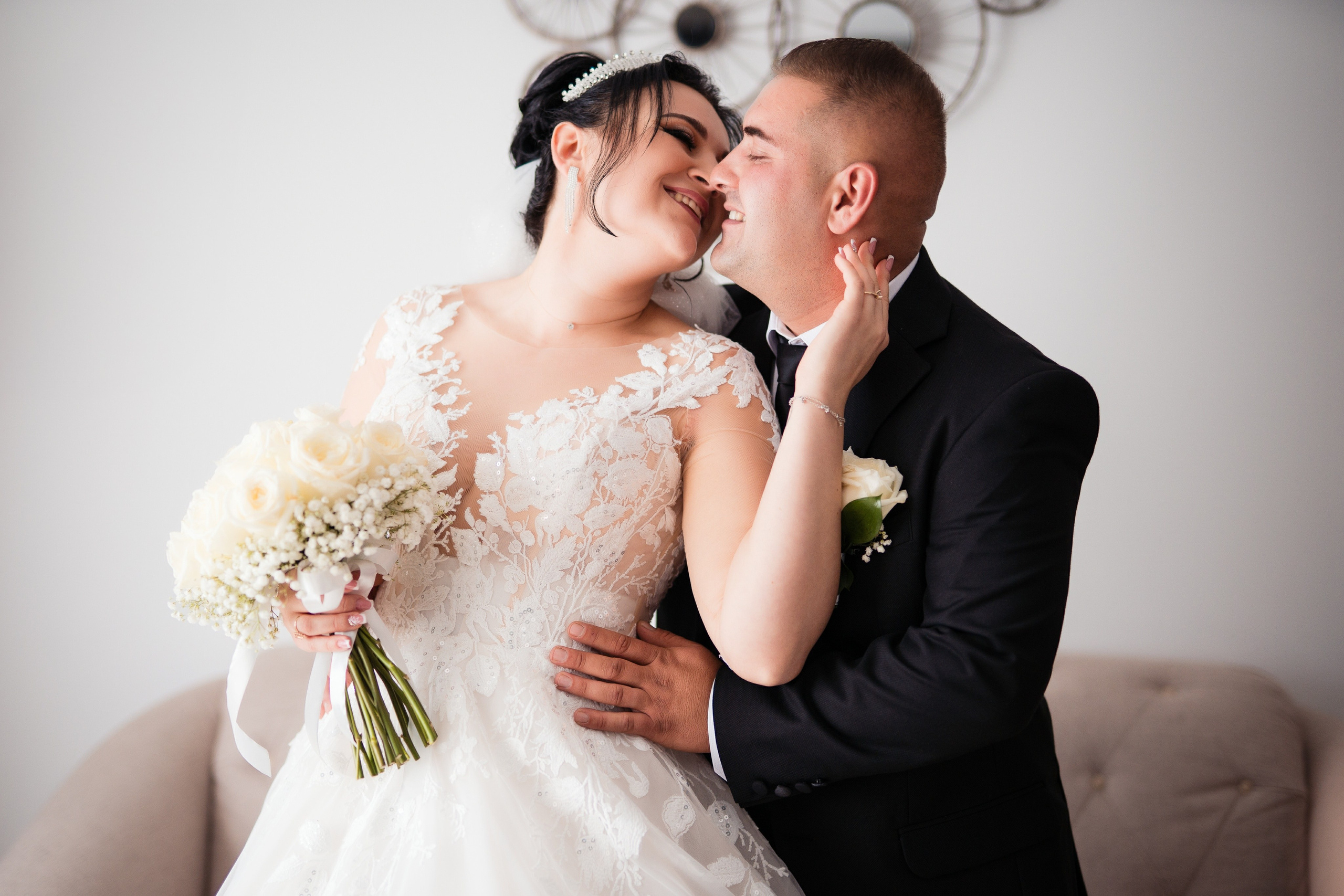 Momentul mirilor dupa First Look emotionant