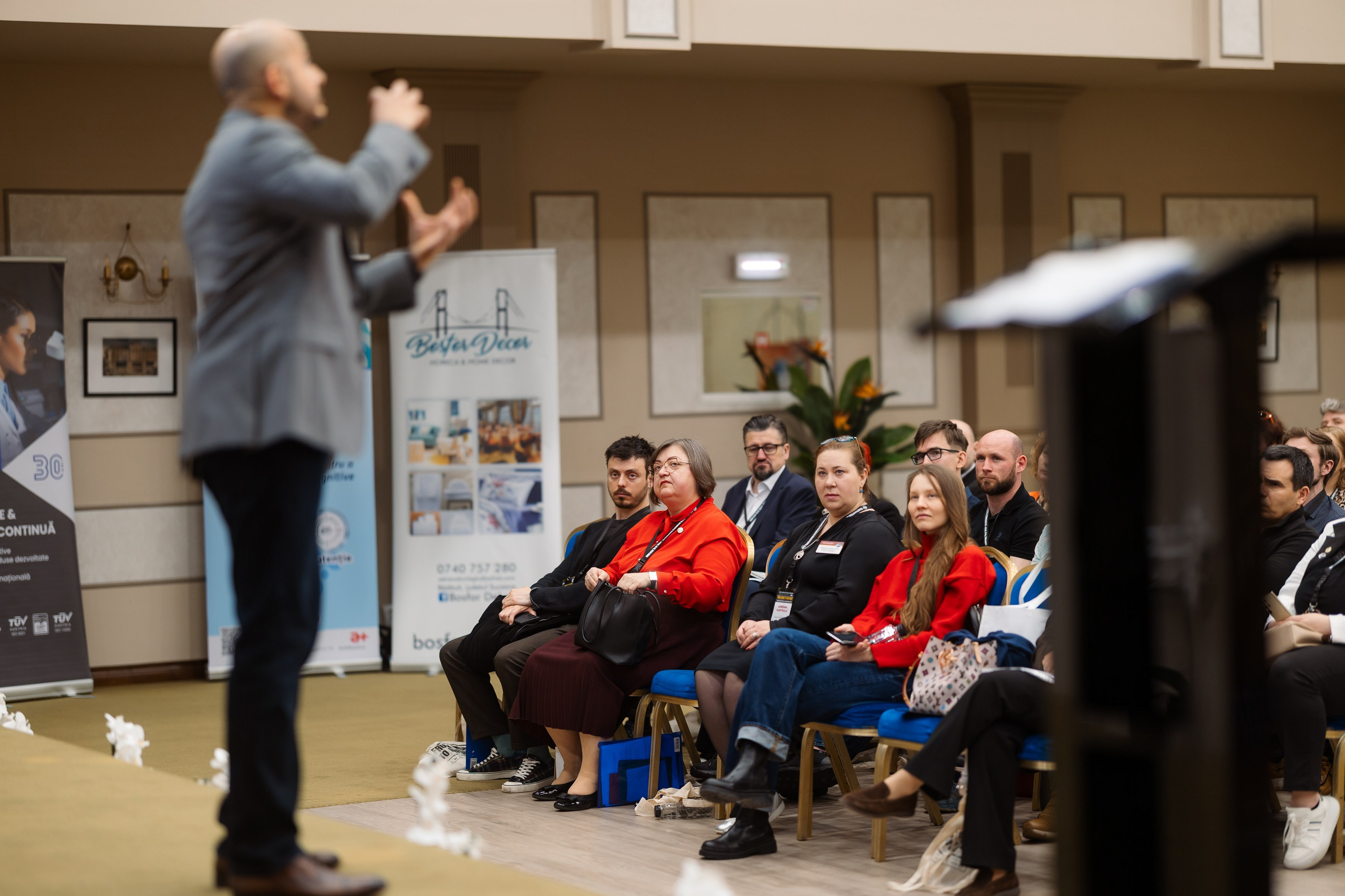 Toastmasters Conference. Marius Ciocan