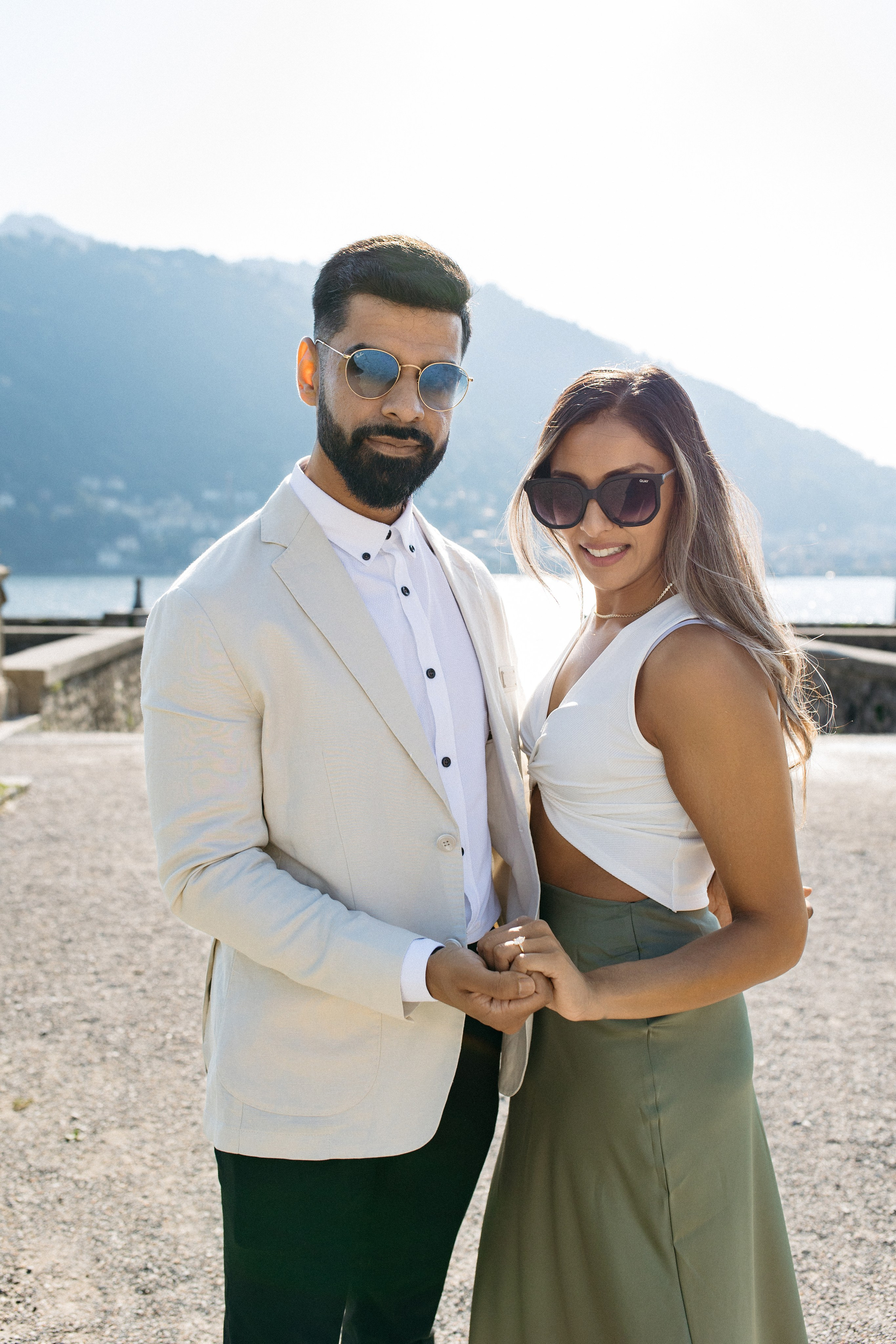 She said yes 💍. Wedding photographer in Italy