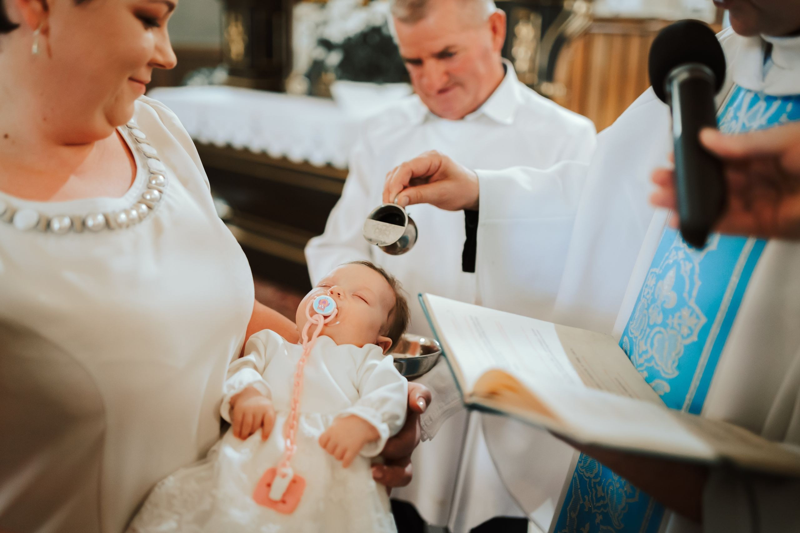 Chrzest Święty Helenki. Michał Kaźmierczyk - Fotograf