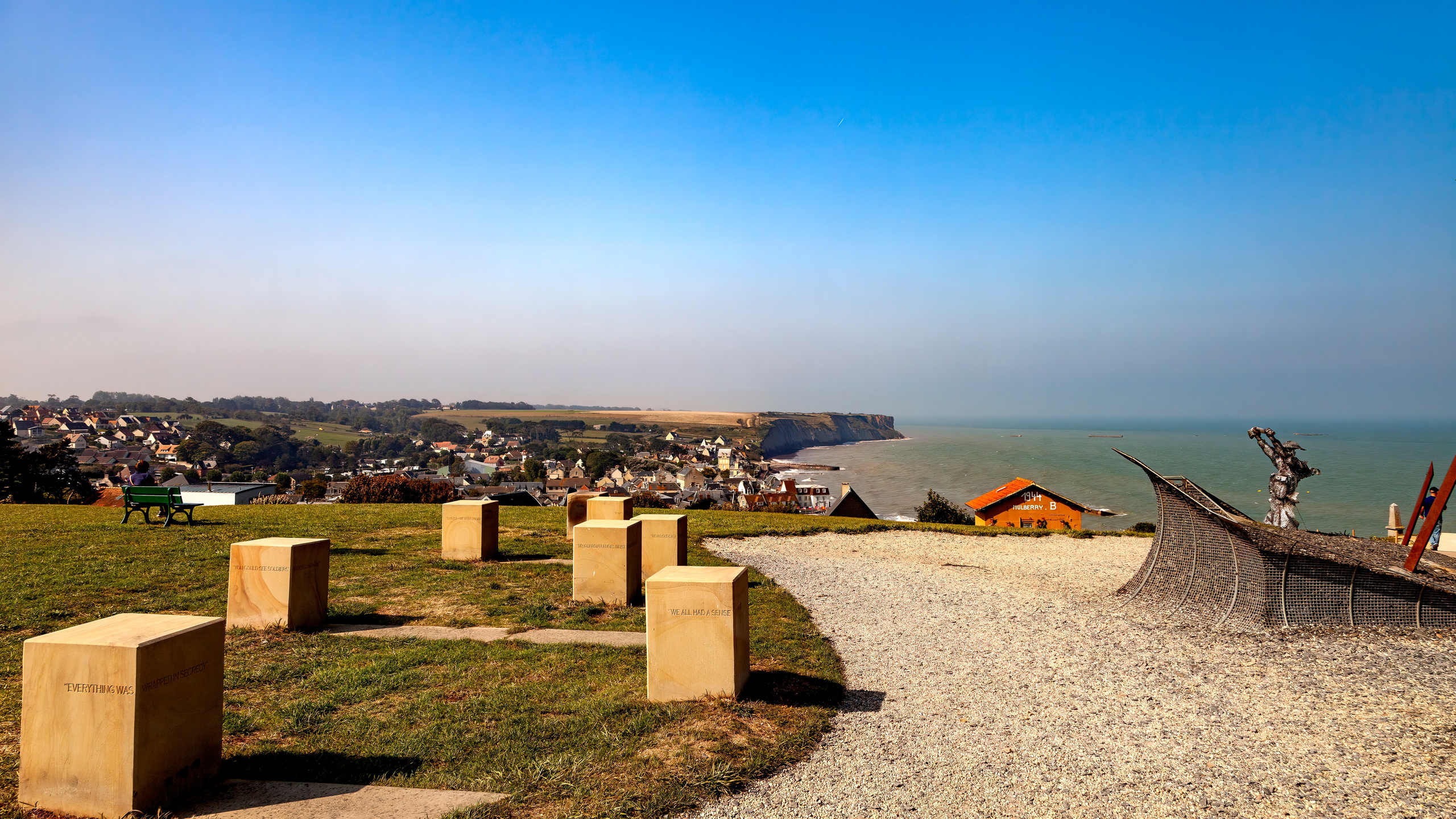 178.Arromanches-les-Bains.France.19.9.2024. Путешествия в формате 360......