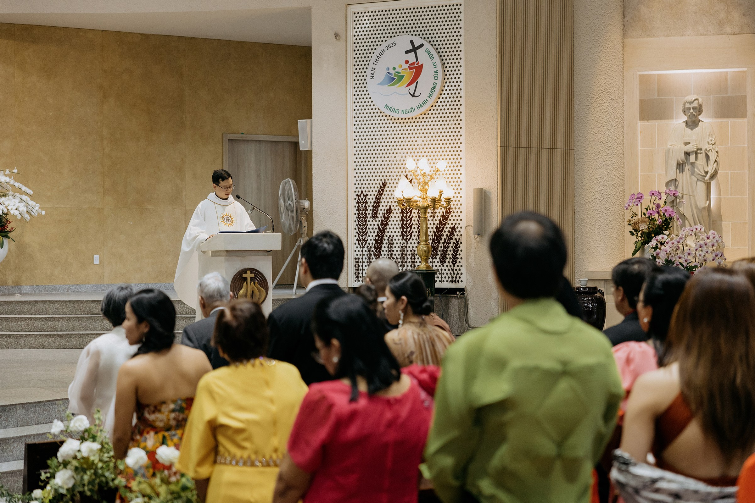 Church Wedding / Nica & Xavier. Nhiếp ảnh gia đám cưới hàng đầu tại Thành Phố Hồ Chí Minh