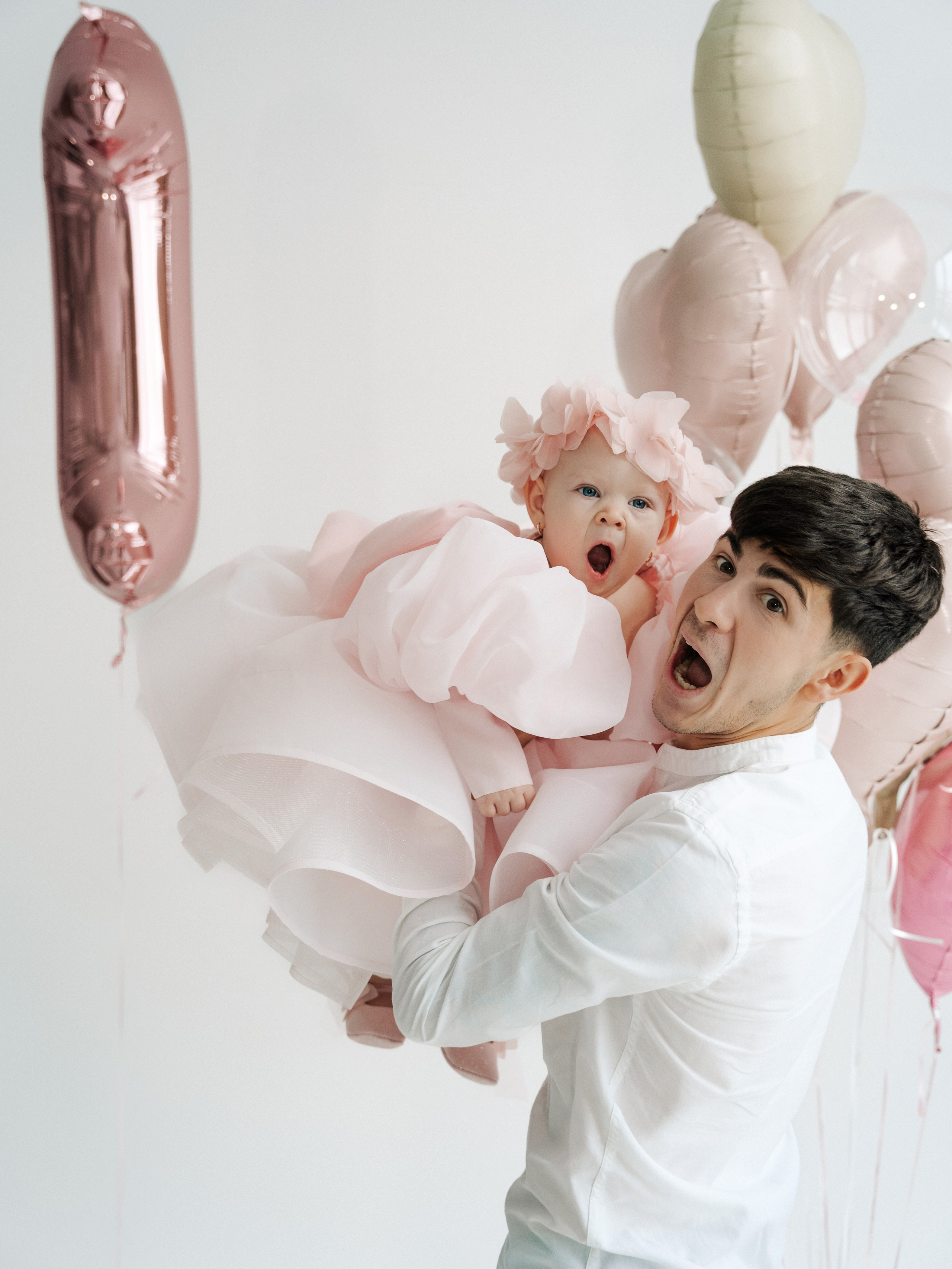 First birthday photoshoot Veronika