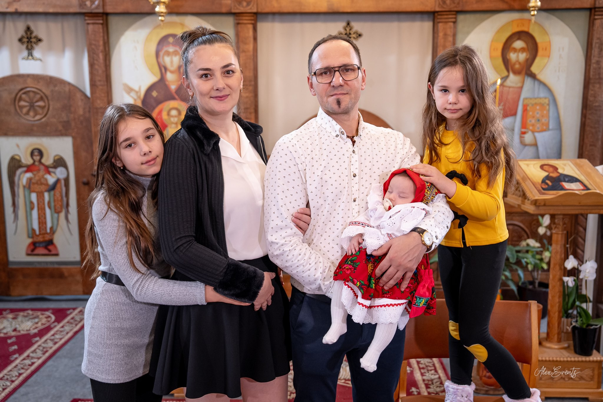 Elara' baptism — Agerbæk Church. AlexEvents | Wedding and Baptism Photographer & Videographer in Denmark and Germany