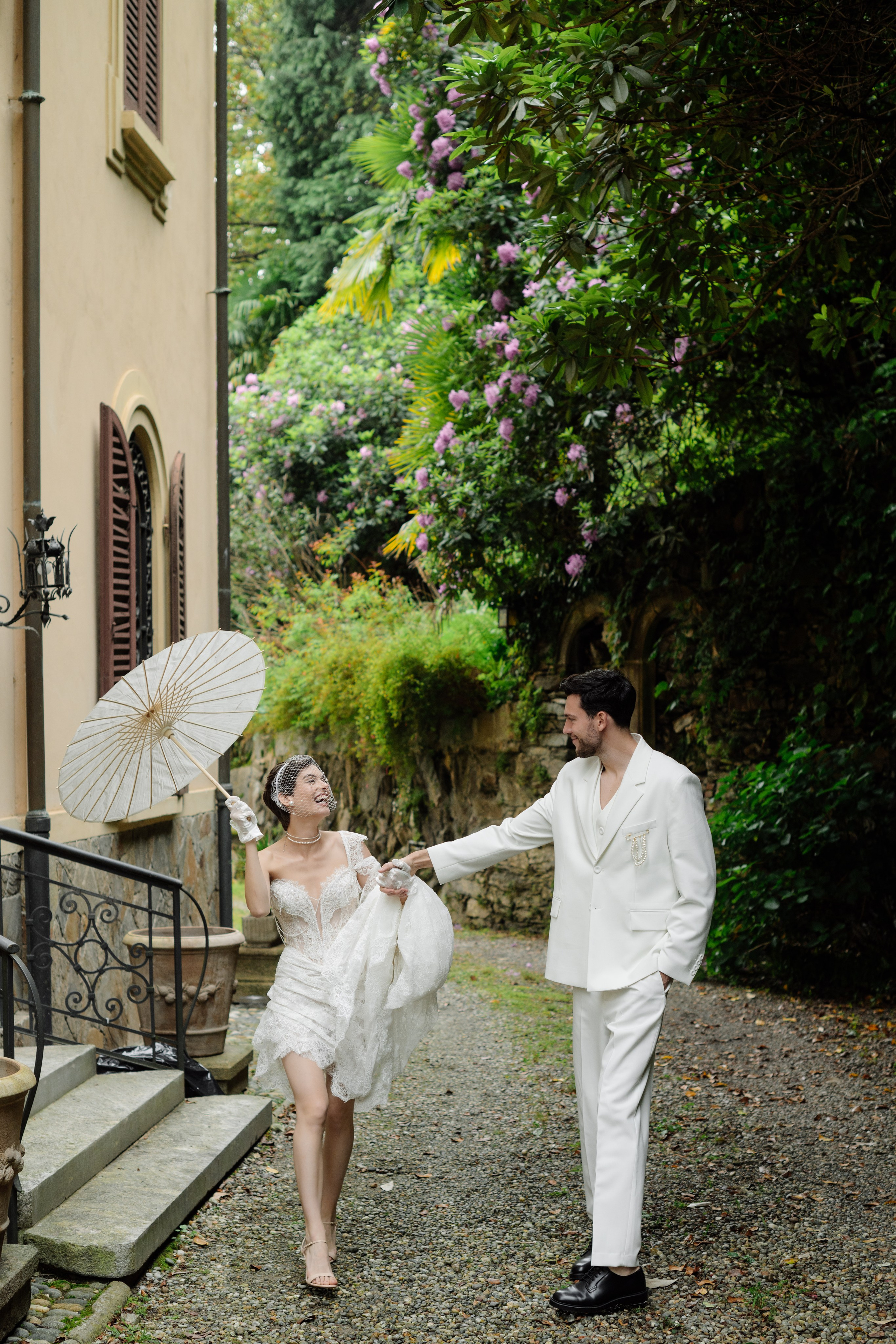 Wedding at lake Como, Italy
