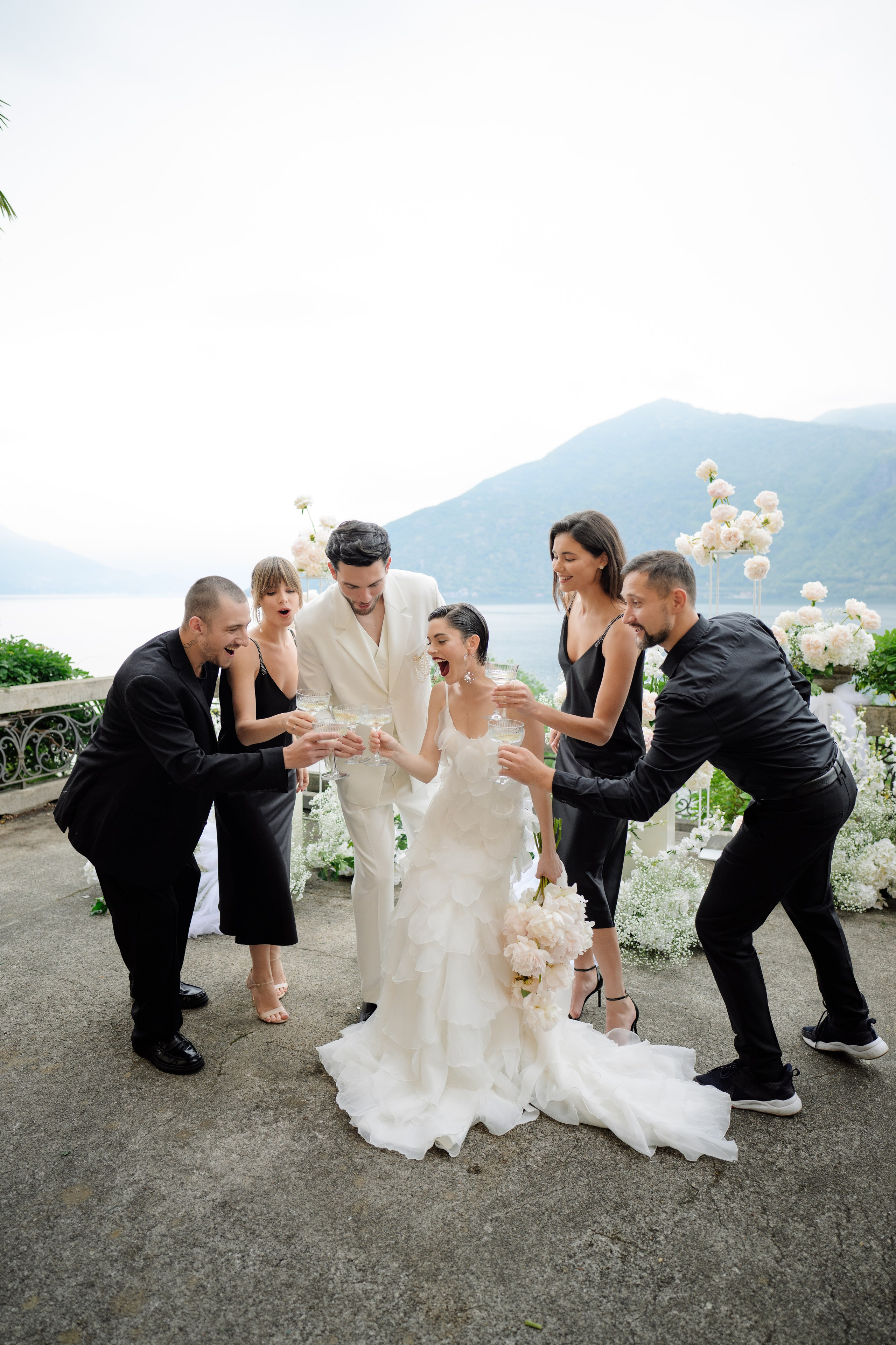 Wedding at lake Como, Italy