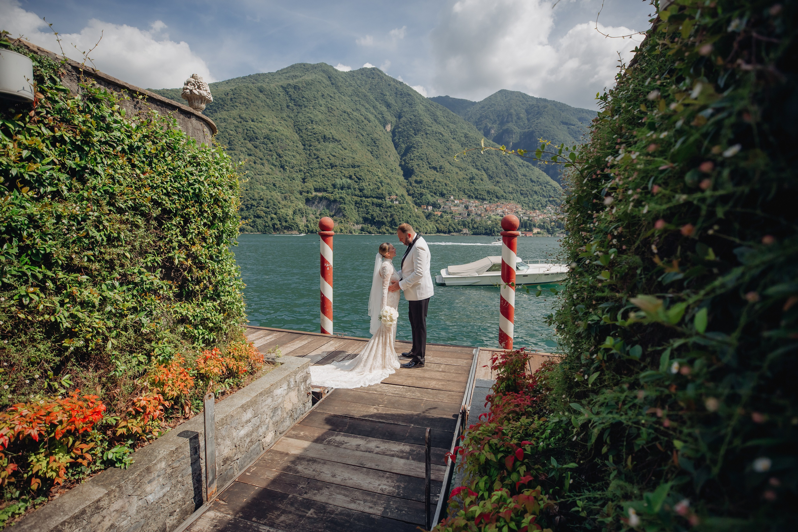 Wedding at lake Como, Italy