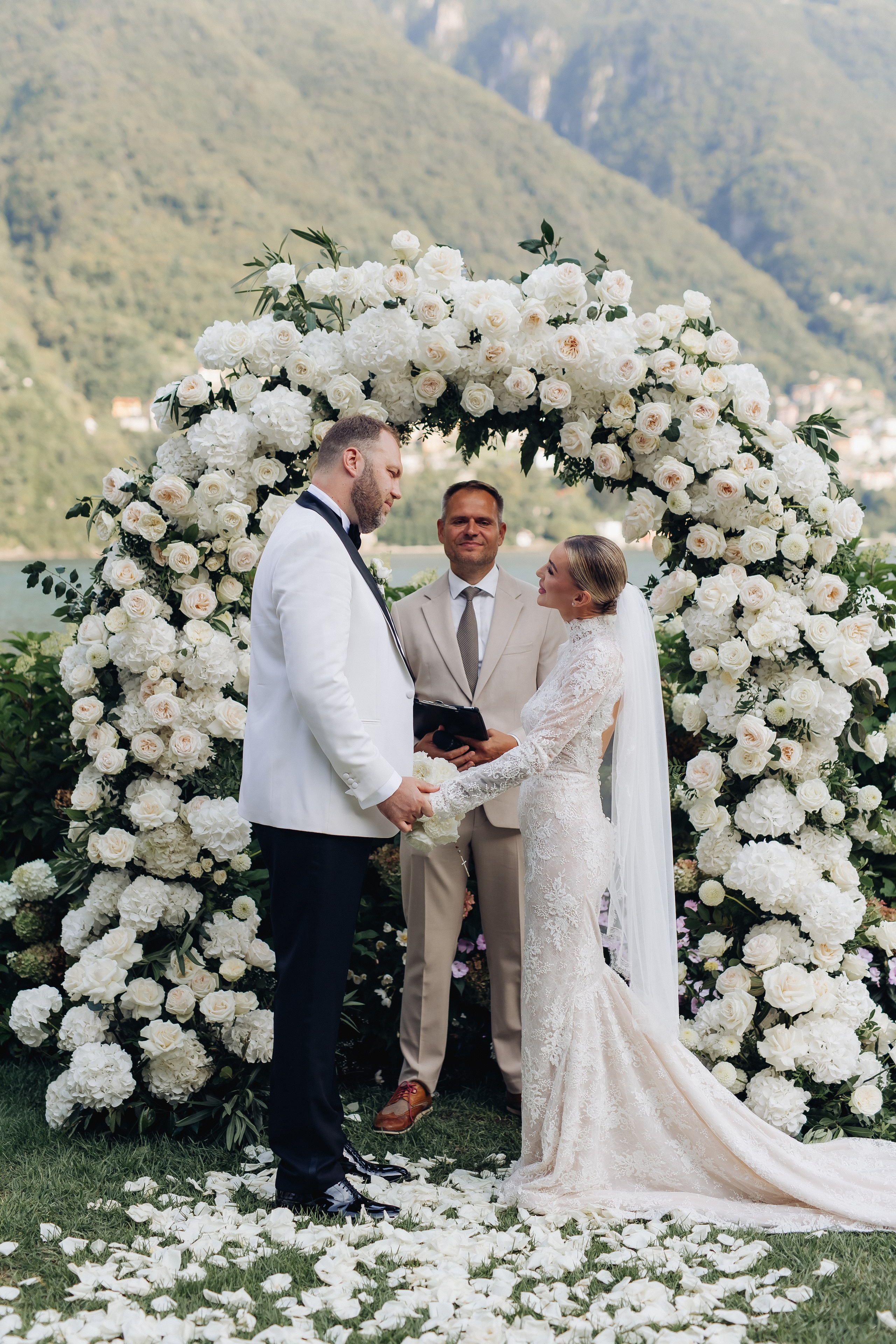 Wedding at lake Como, Italy