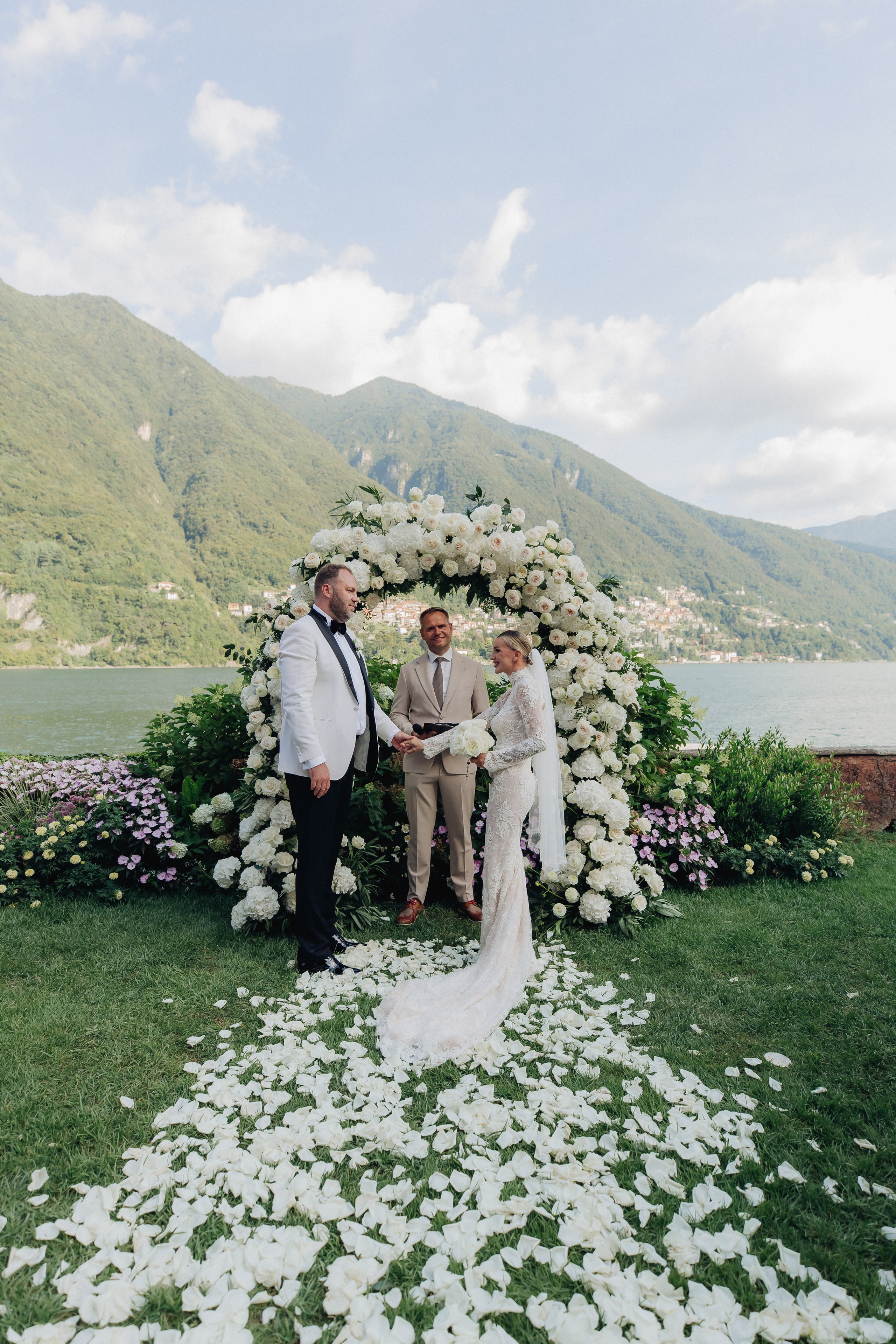 Wedding at lake Como, Italy
