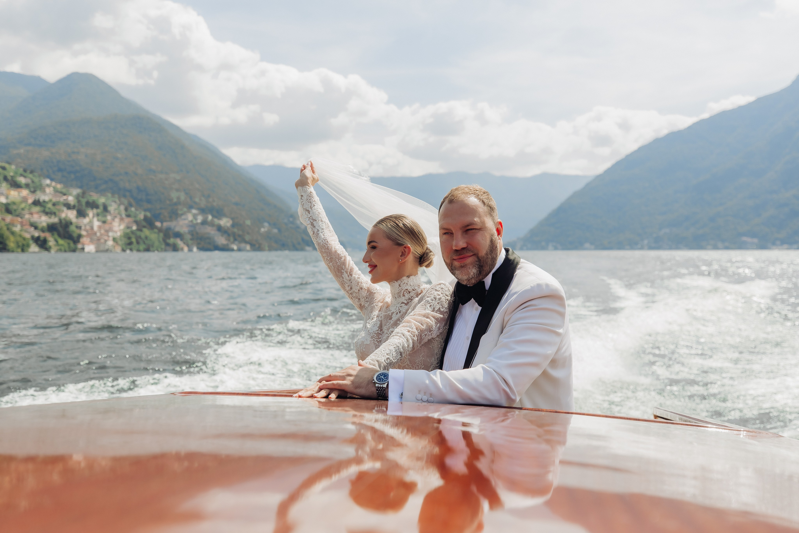 Wedding at lake Como, Italy