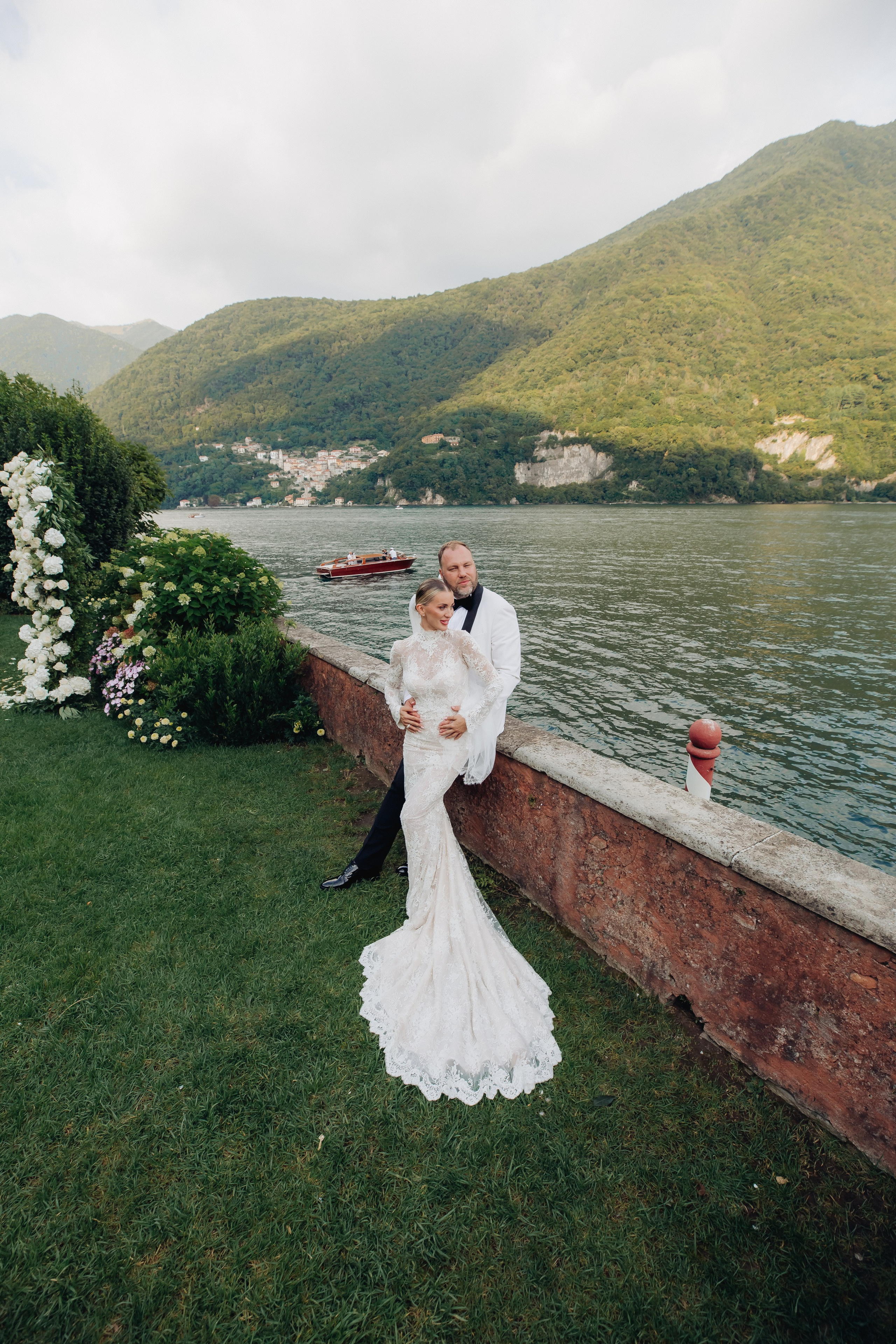 Wedding at lake Como, Italy