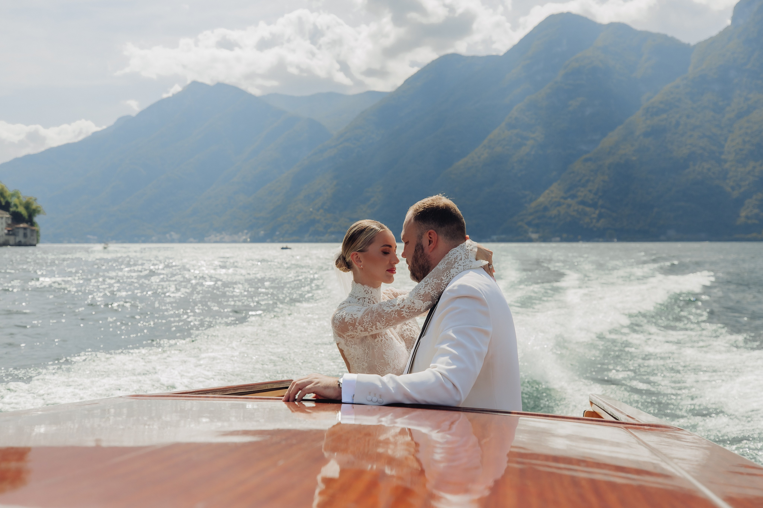 Wedding at lake Como, Italy