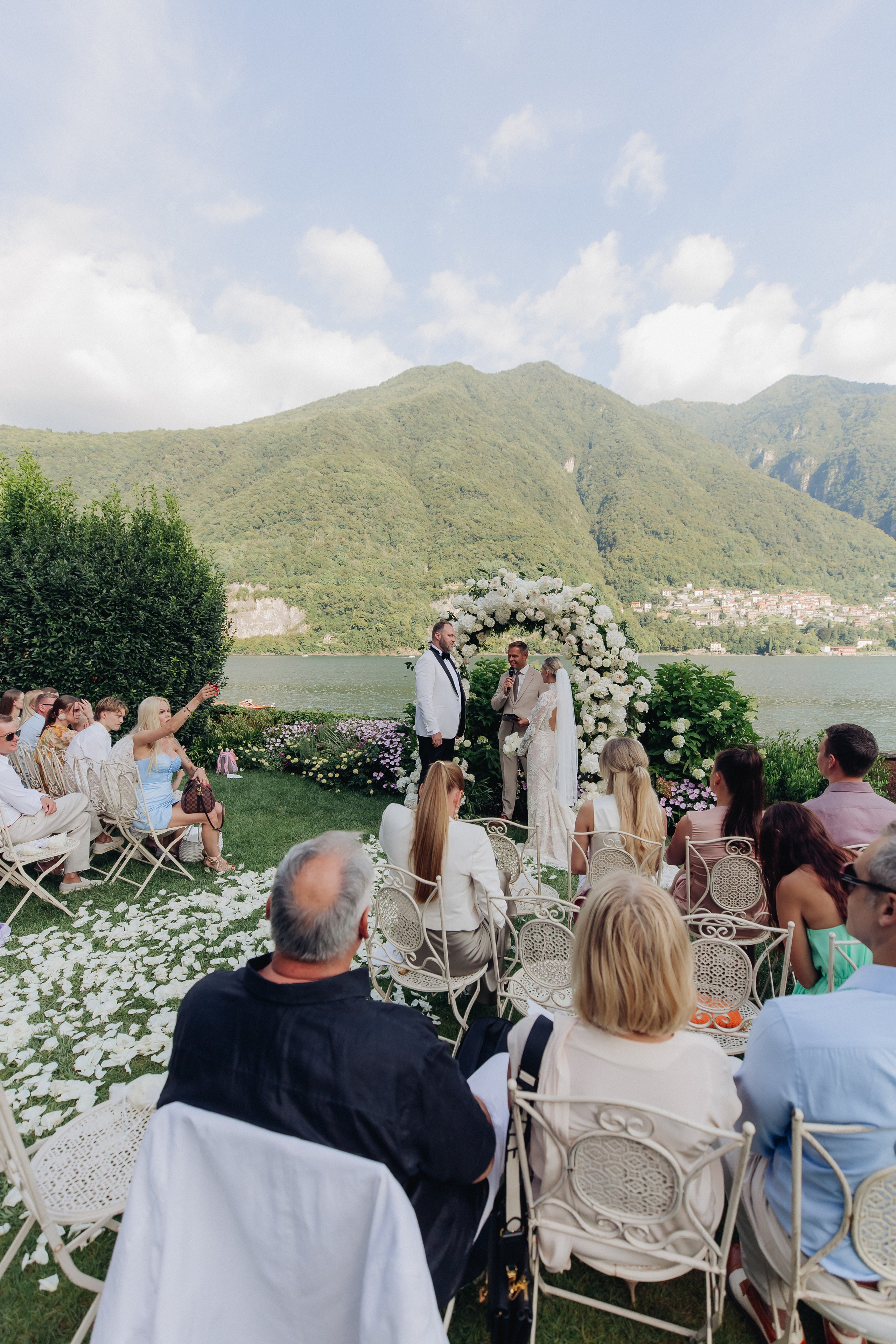 Wedding at lake Como, Italy