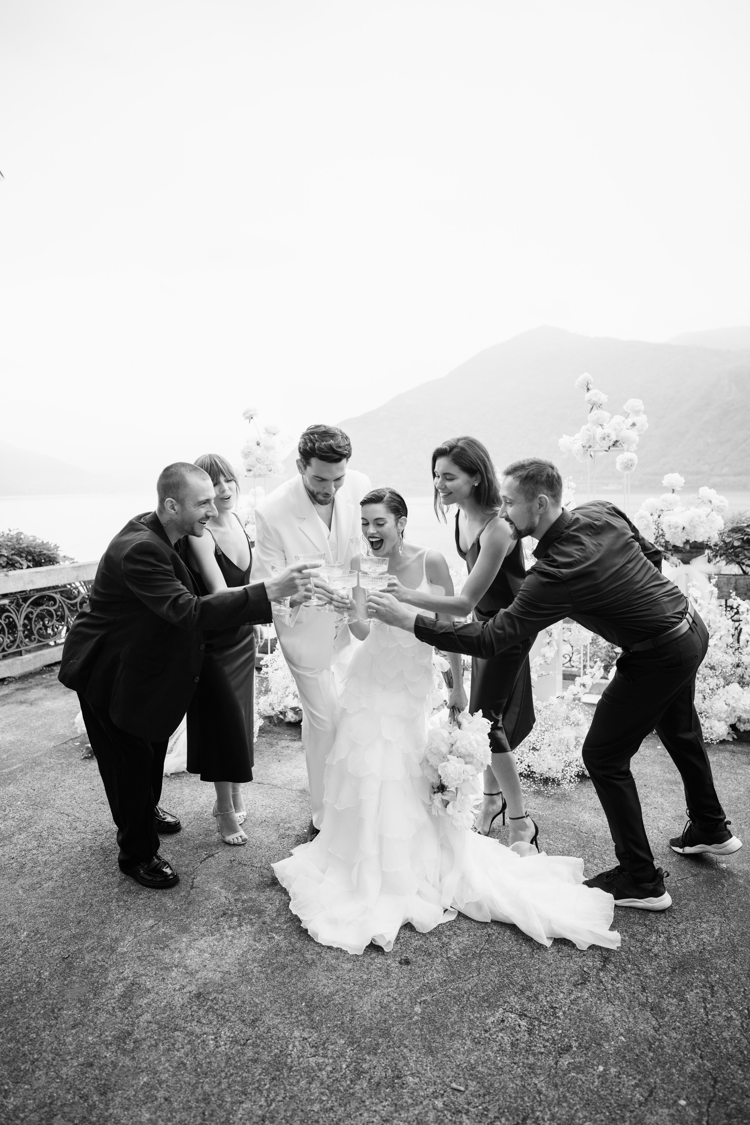 Wedding at lake Como, Italy