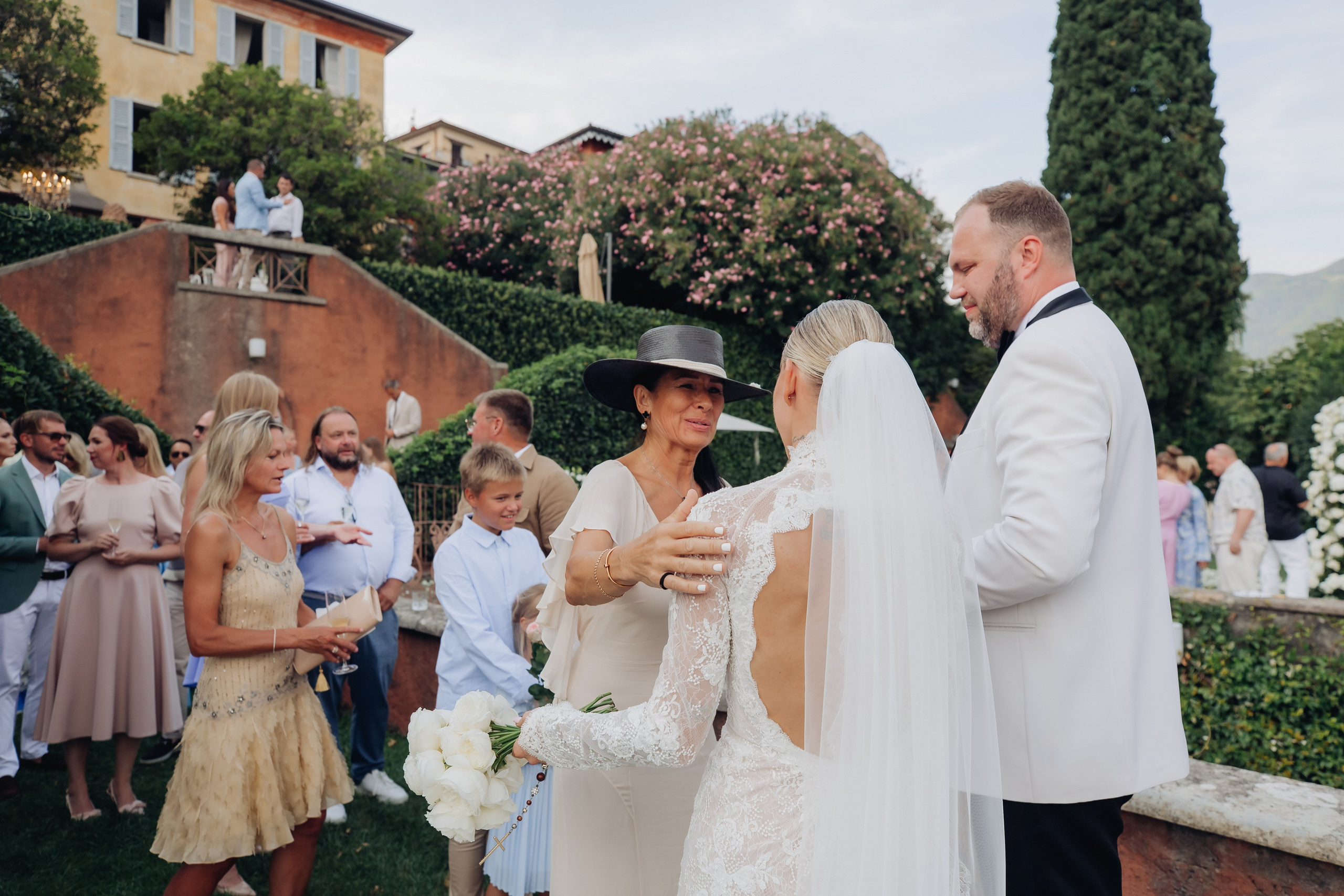 Wedding at lake Como, Italy