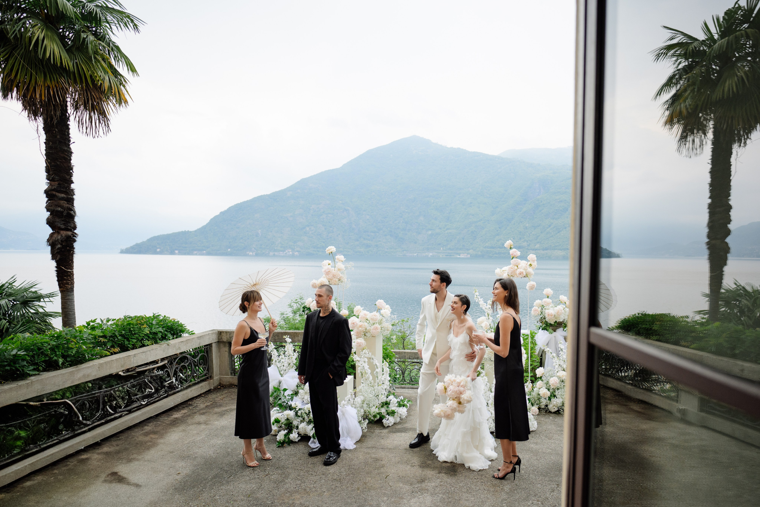 Wedding at lake Como, Italy
