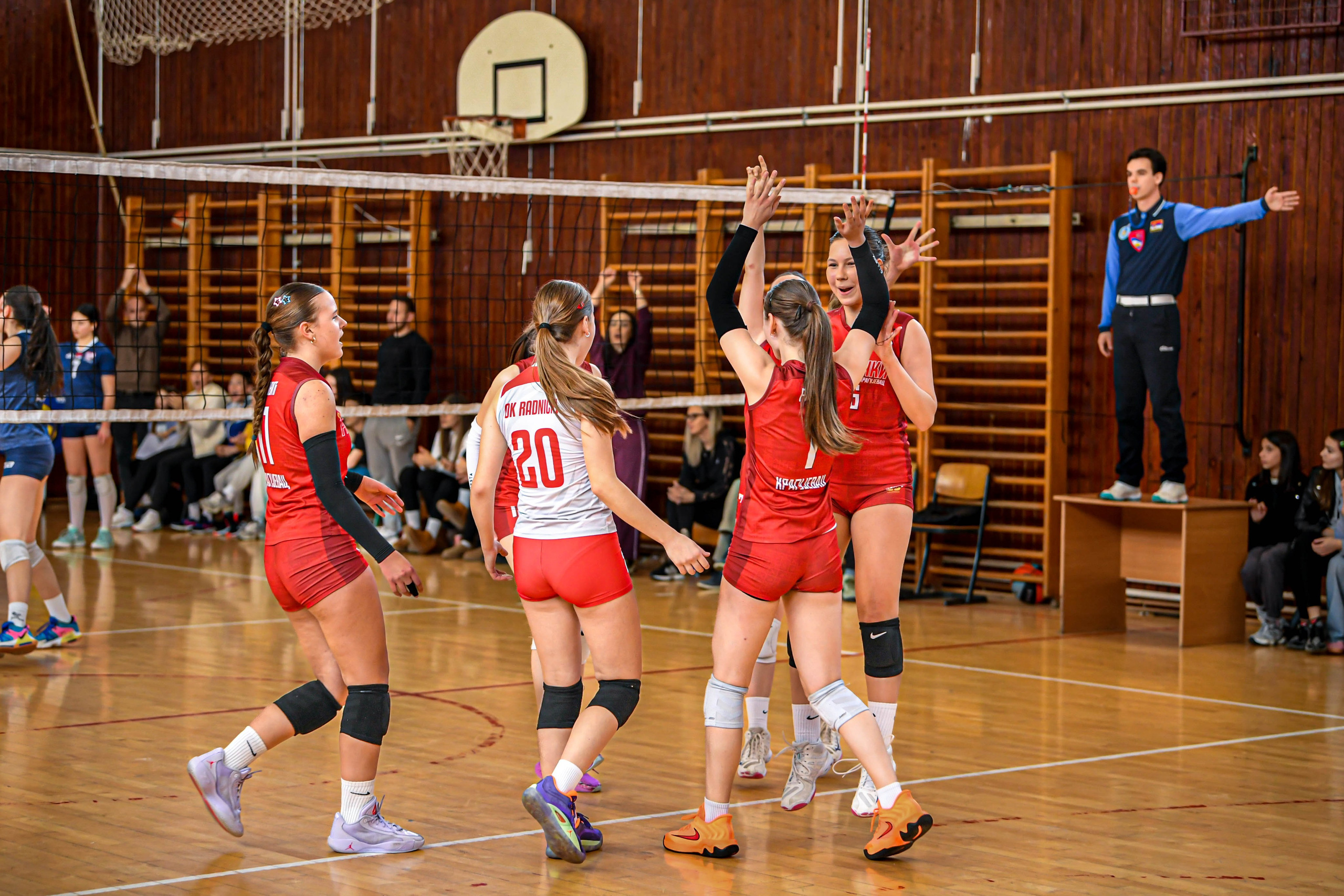 Odbojka 22.03.  Radnicki KG — BlockVolley JAG. Foto Simic Jagodina