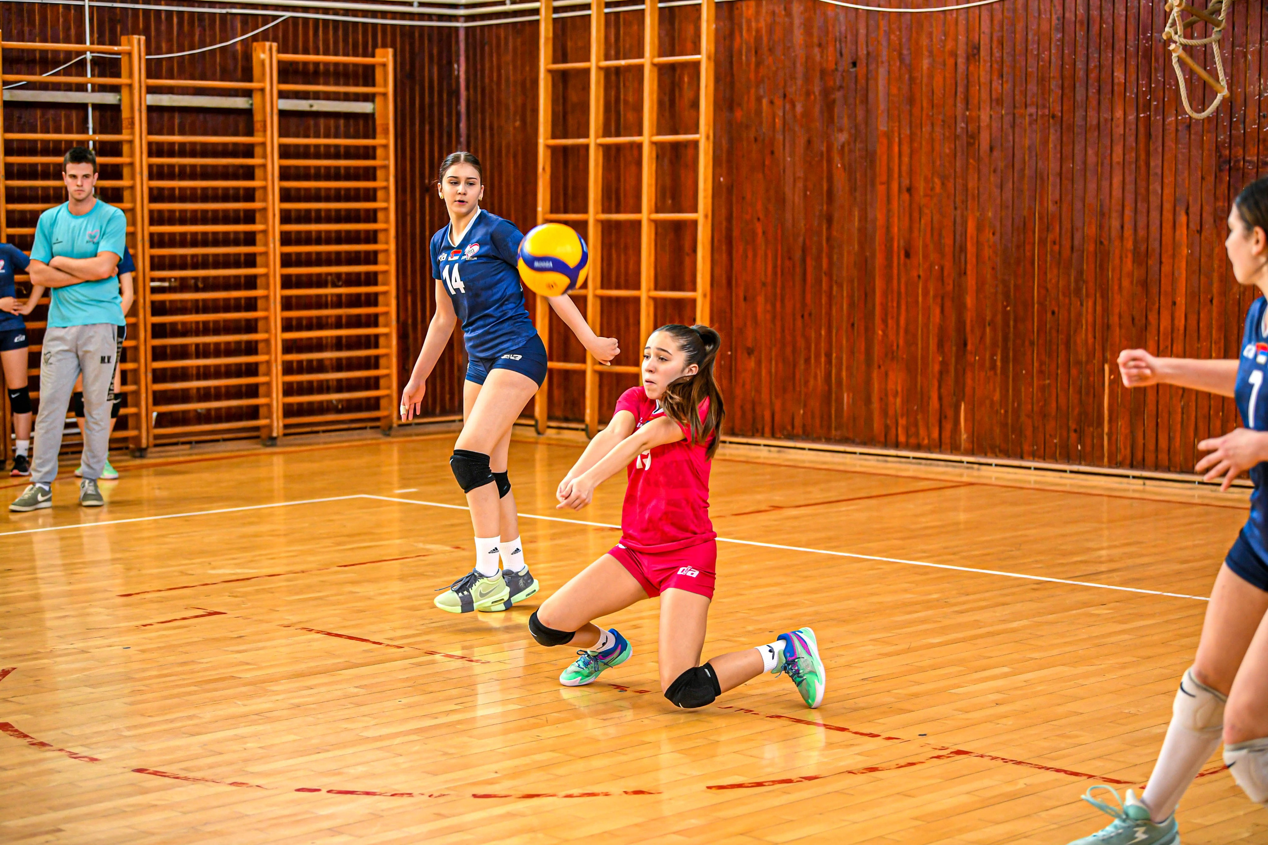 Odbojka 22.03.  Radnicki KG — BlockVolley JAG. Foto Simic Jagodina