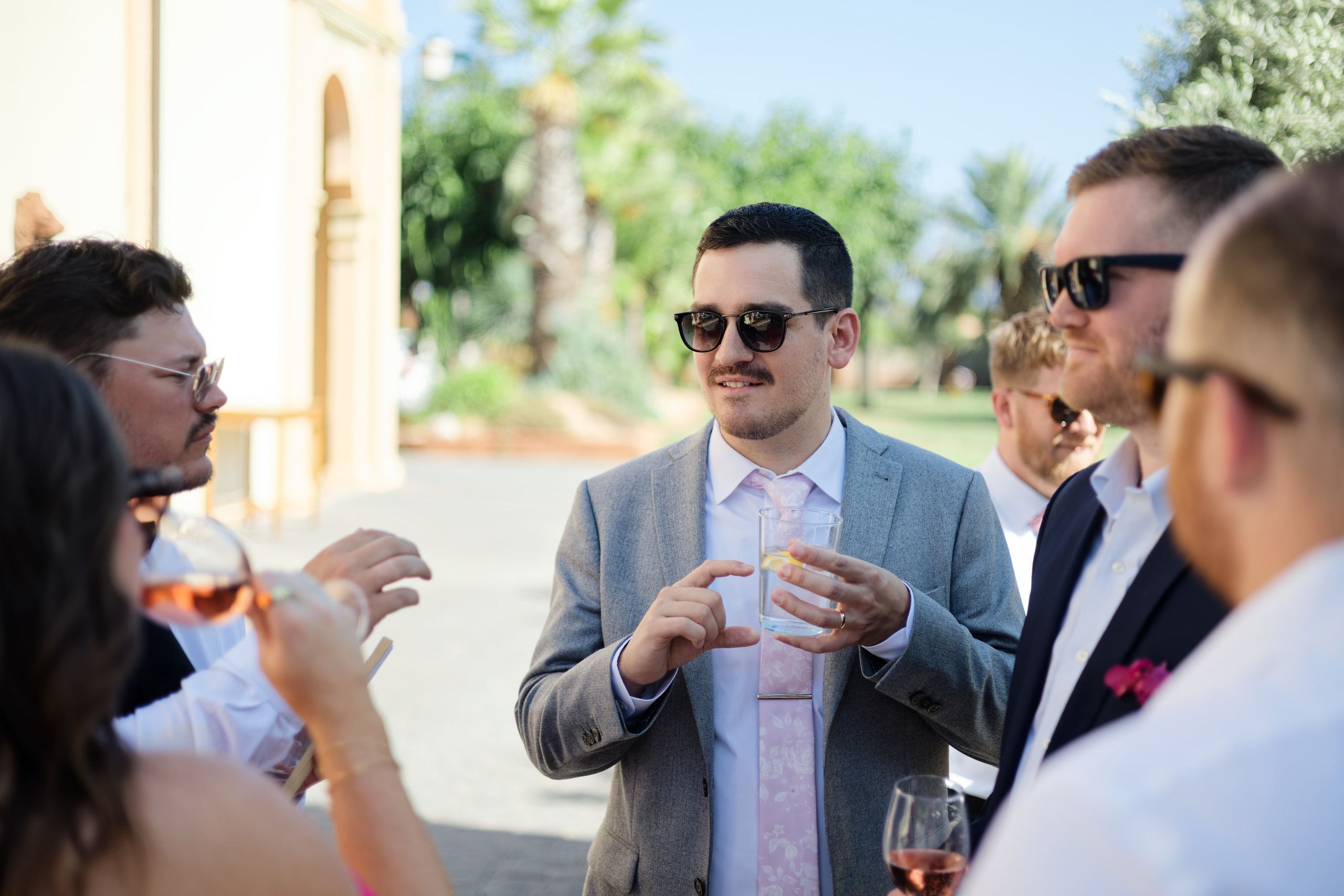 Wedding of Gracie & Joe at Gran Villa Rosa, Barcelona