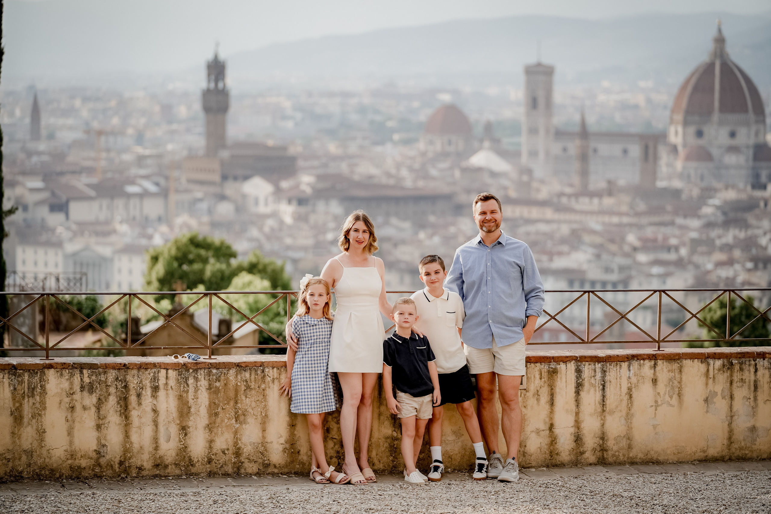Mandy and Family. Wedding Photographer in Italy