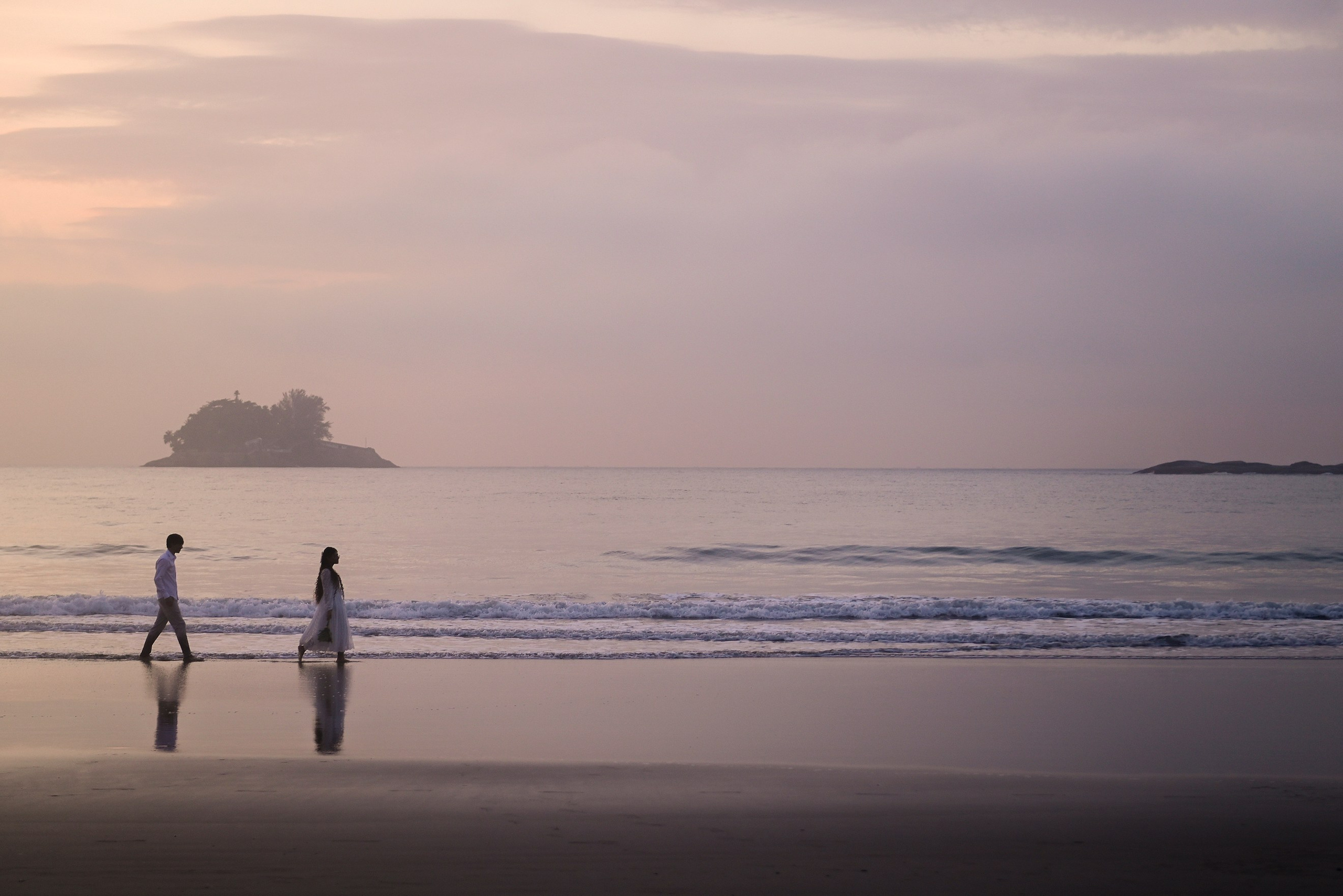 Amanda & Paulo, Praia do Pernambuco. Produtora Bride