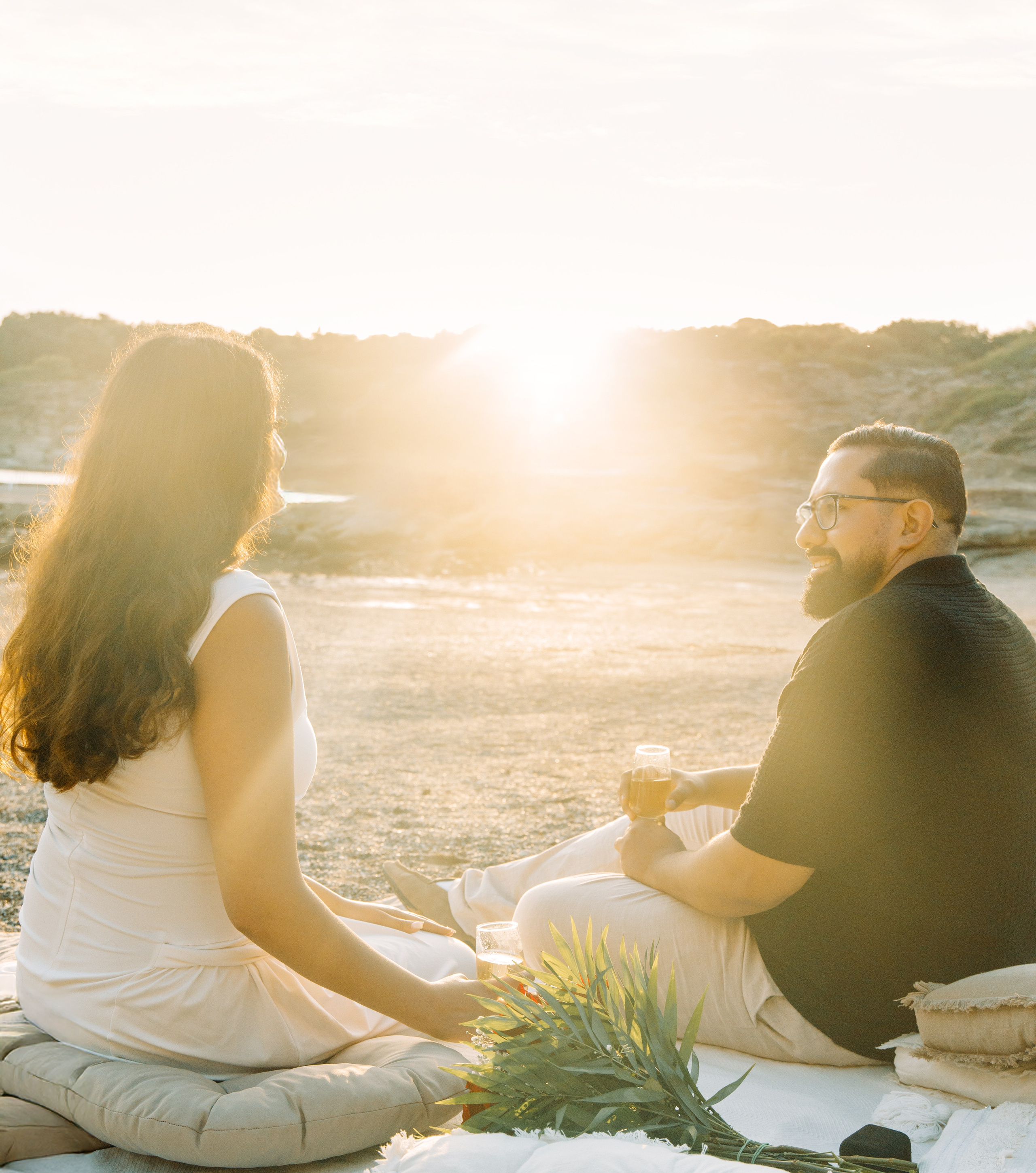 Amelda and Blerton. Renate Woeste | Wedding planner in Rhodes. Creating dream weddings by the sea. Let’s make your special day unforgettable