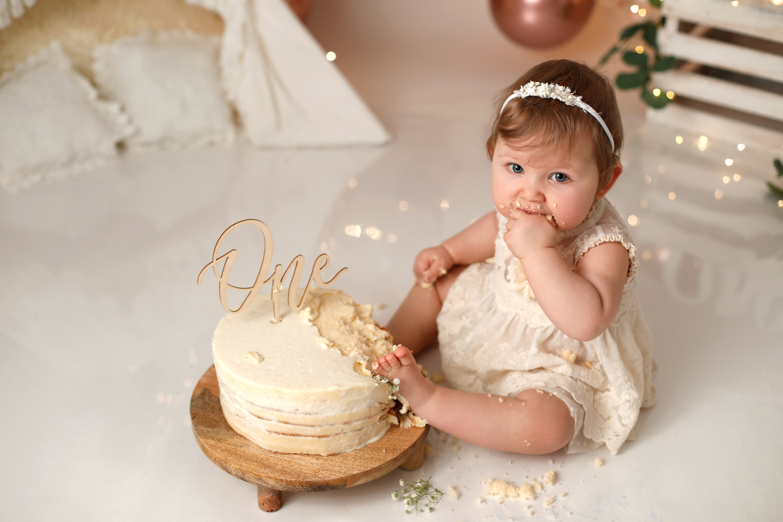 Familie Schneider Cake-Smash. Neugeborenen Fotograf Ulm (Umgebung)