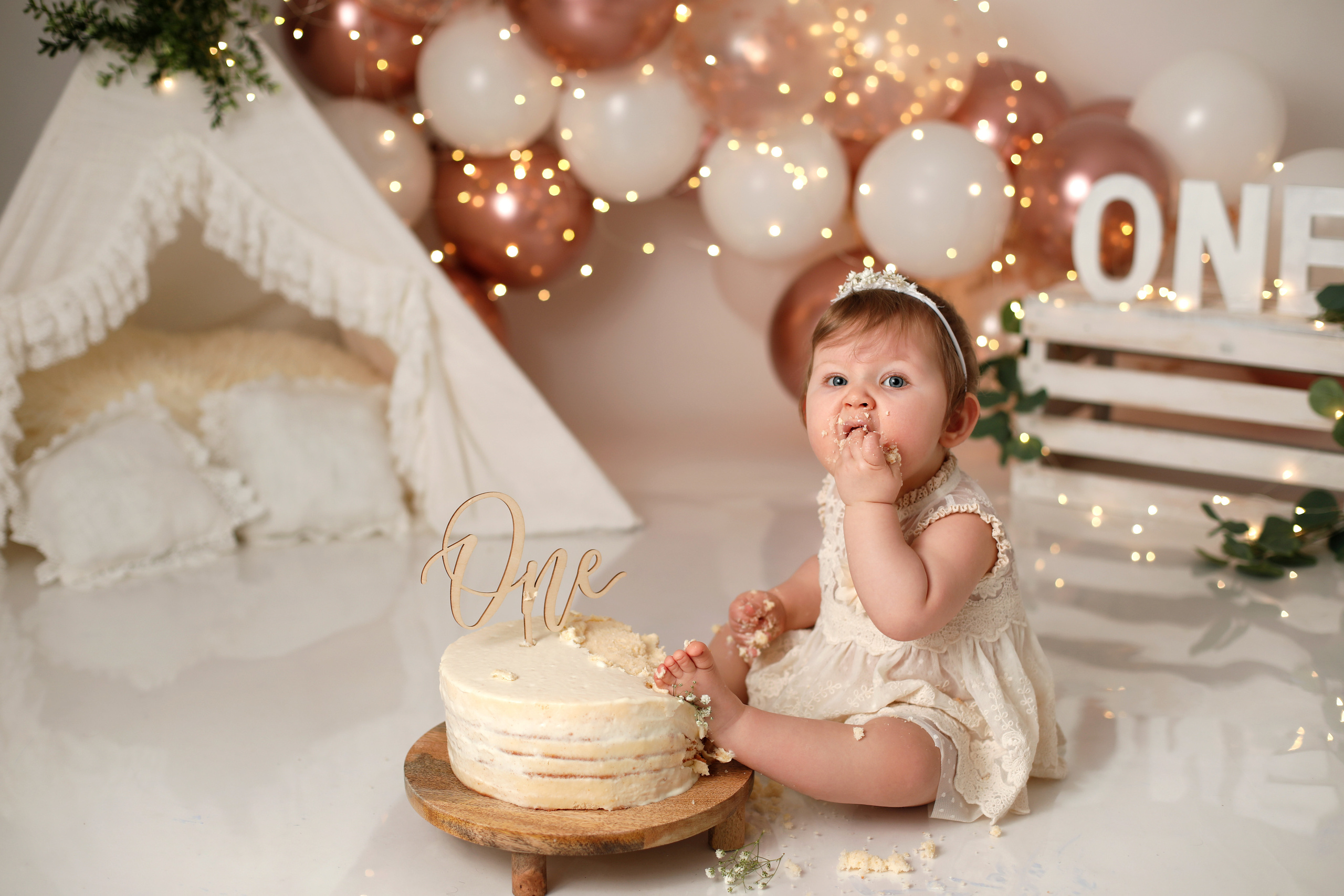 Familie Schneider Cake-Smash. Neugeborenen Fotograf Ulm (Umgebung)