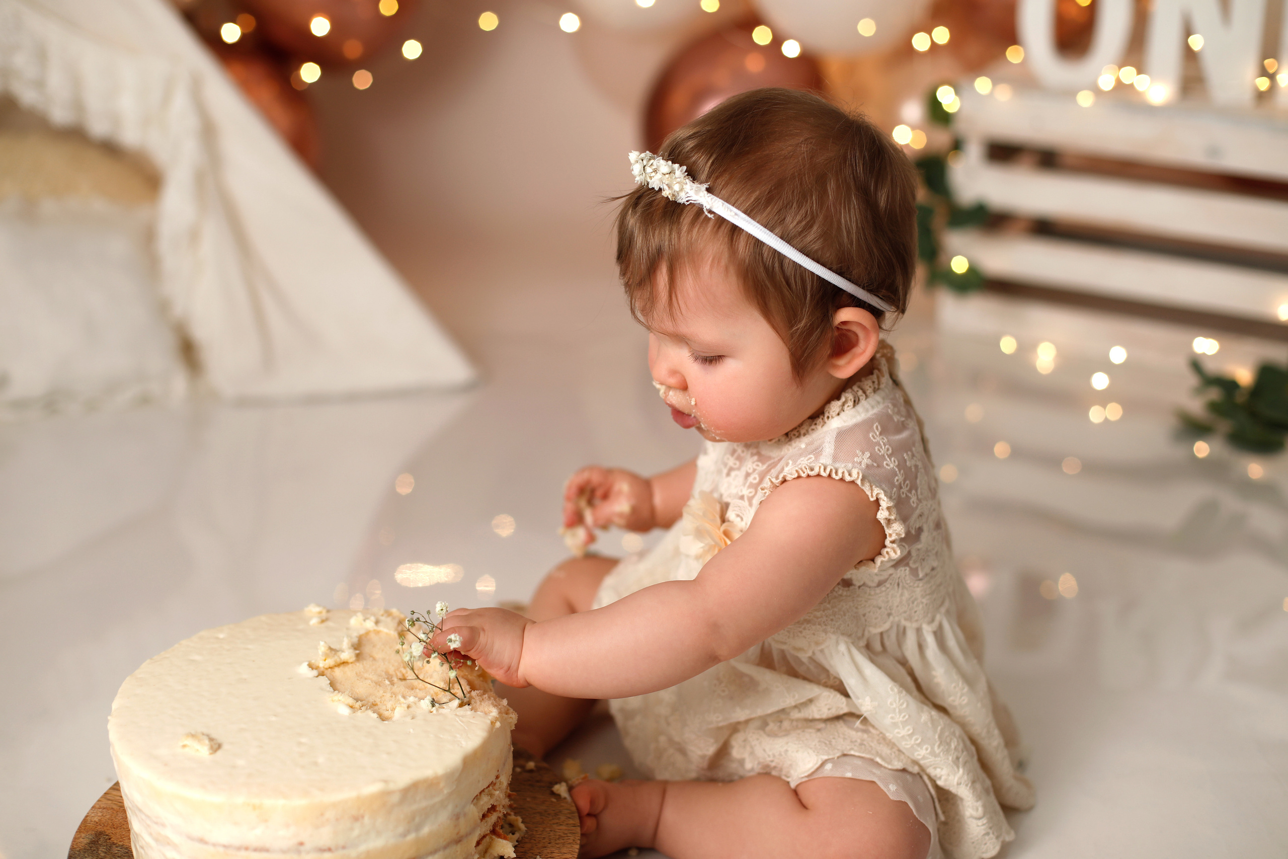Familie Schneider Cake-Smash. Neugeborenen Fotograf Ulm (Umgebung)