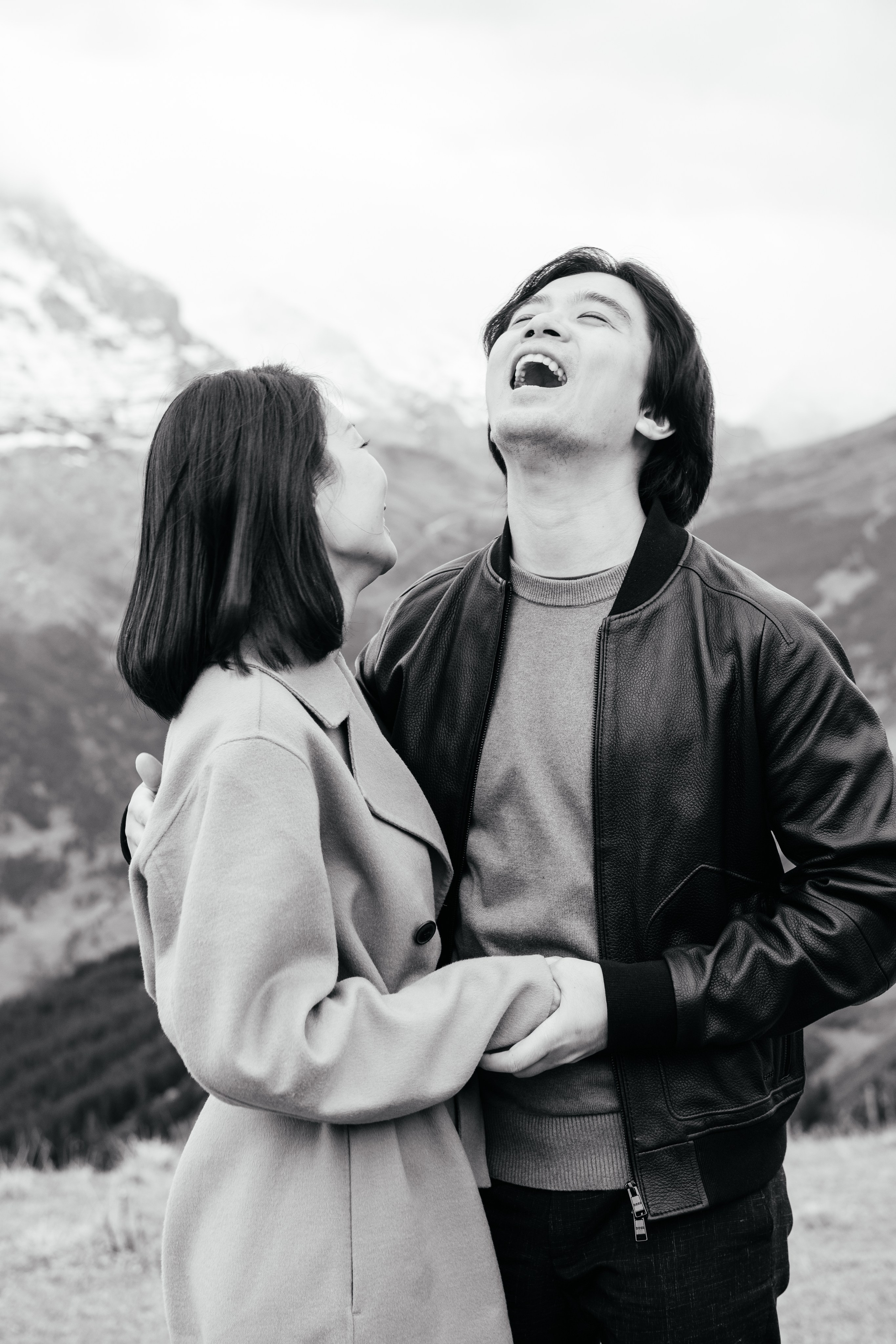 Kaiwen & Xiaoming Grindelwald, Switzerland. I am Elena Altendorfer. Wedding photographer in Zurich and Switzerland