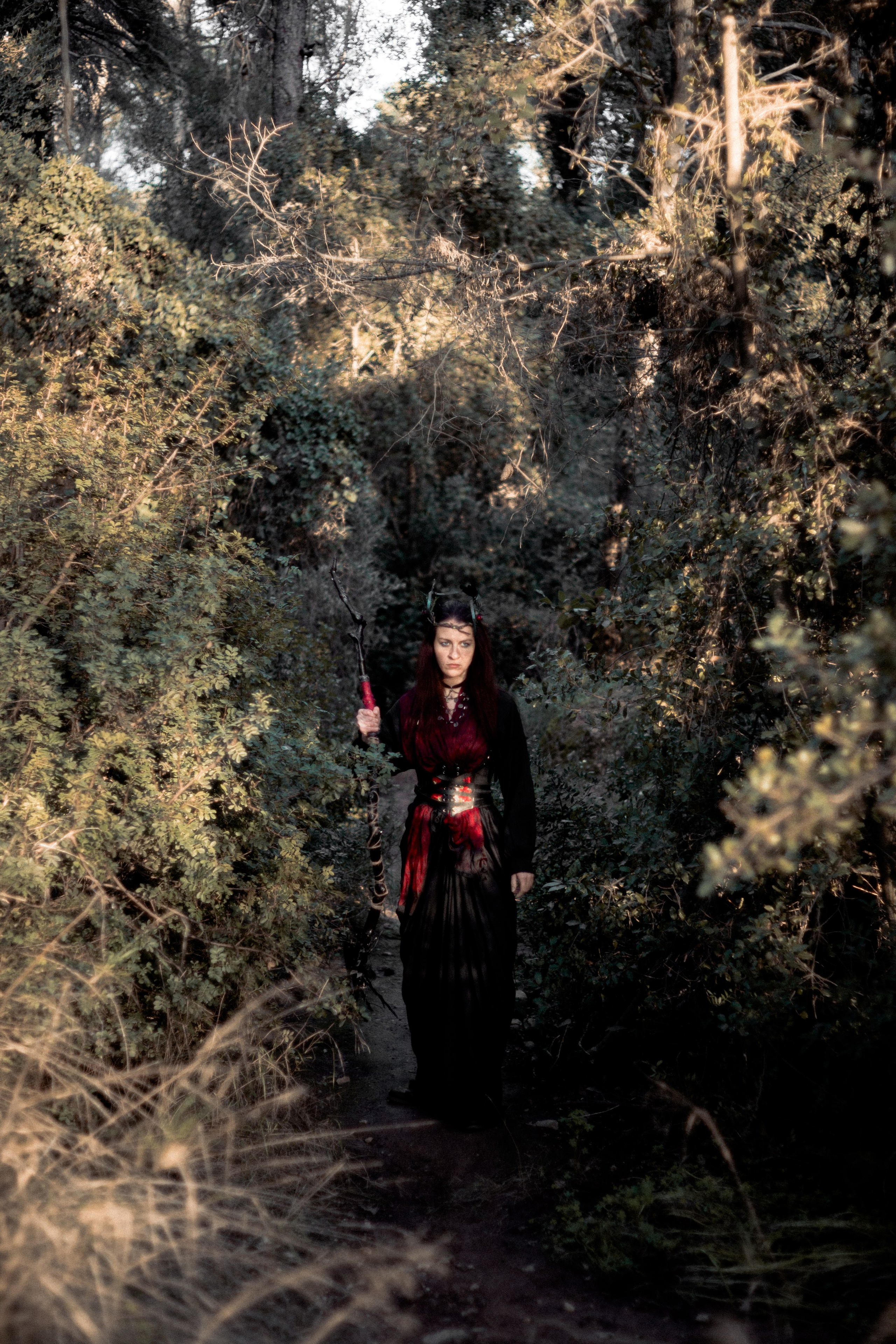 Vasilisa the Beatiful and Baba yaga. Photographer in Greece Kristina